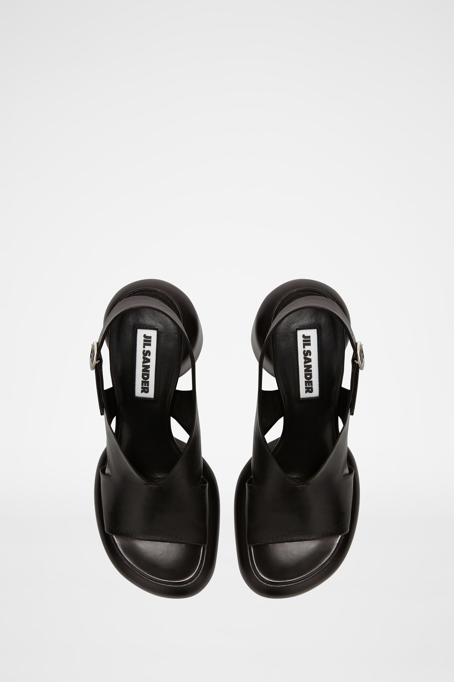 Jil Sander o1y1025 Sandals in Black Size US 10 / IT 40 - 5 Thumbnail