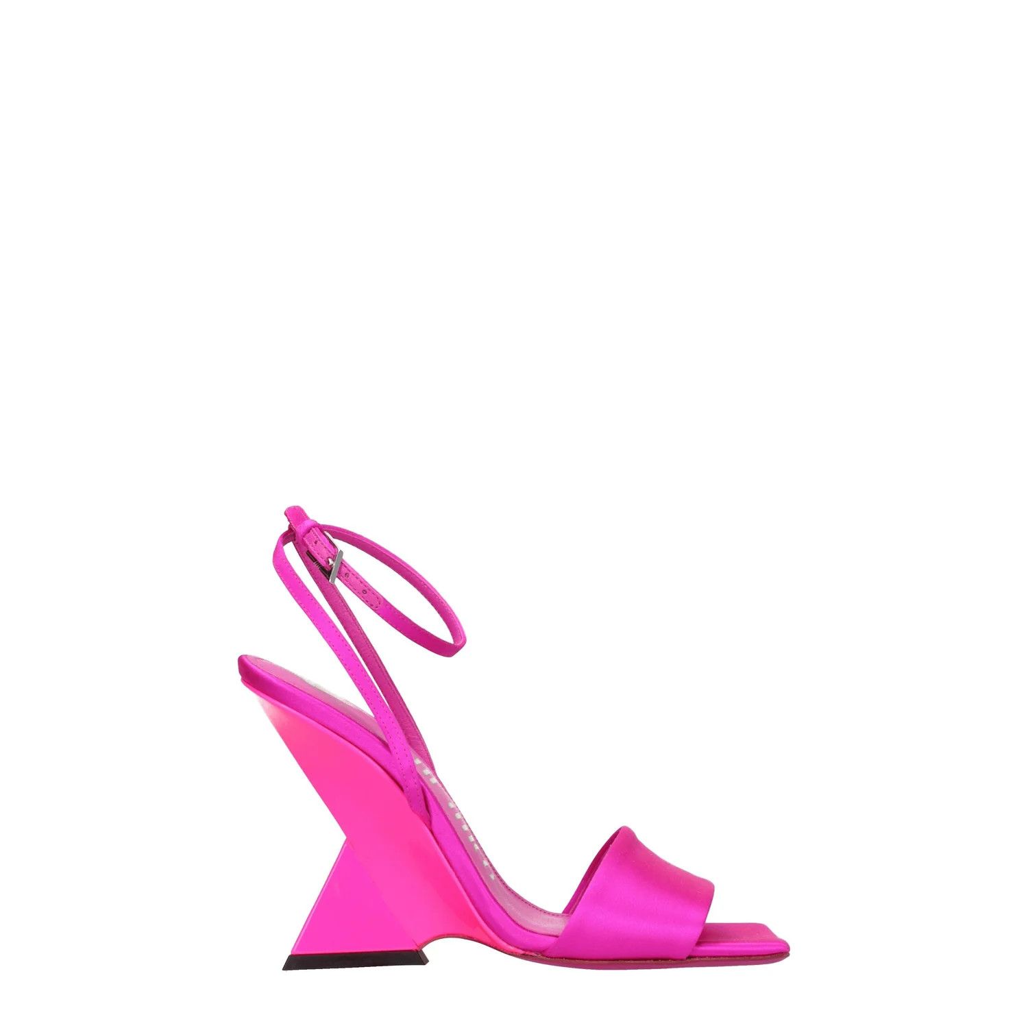The Attico ob1o1e1224 Satin Sandals in Fuchsia Size US 6 / IT 36 - 1 Thumbnail