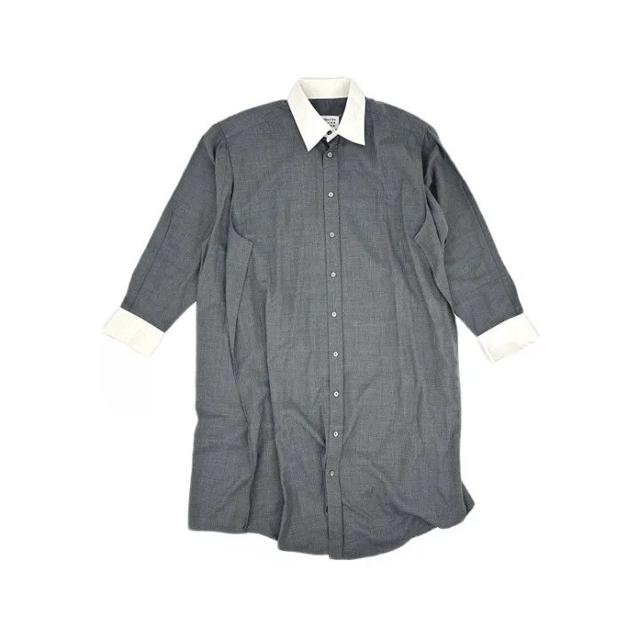 Maison Margiela MM6 Maison Margiela Casual Long Button-Up Shirt 0079 Size US S / EU 44-46 / 1 - 1 Thumbnail