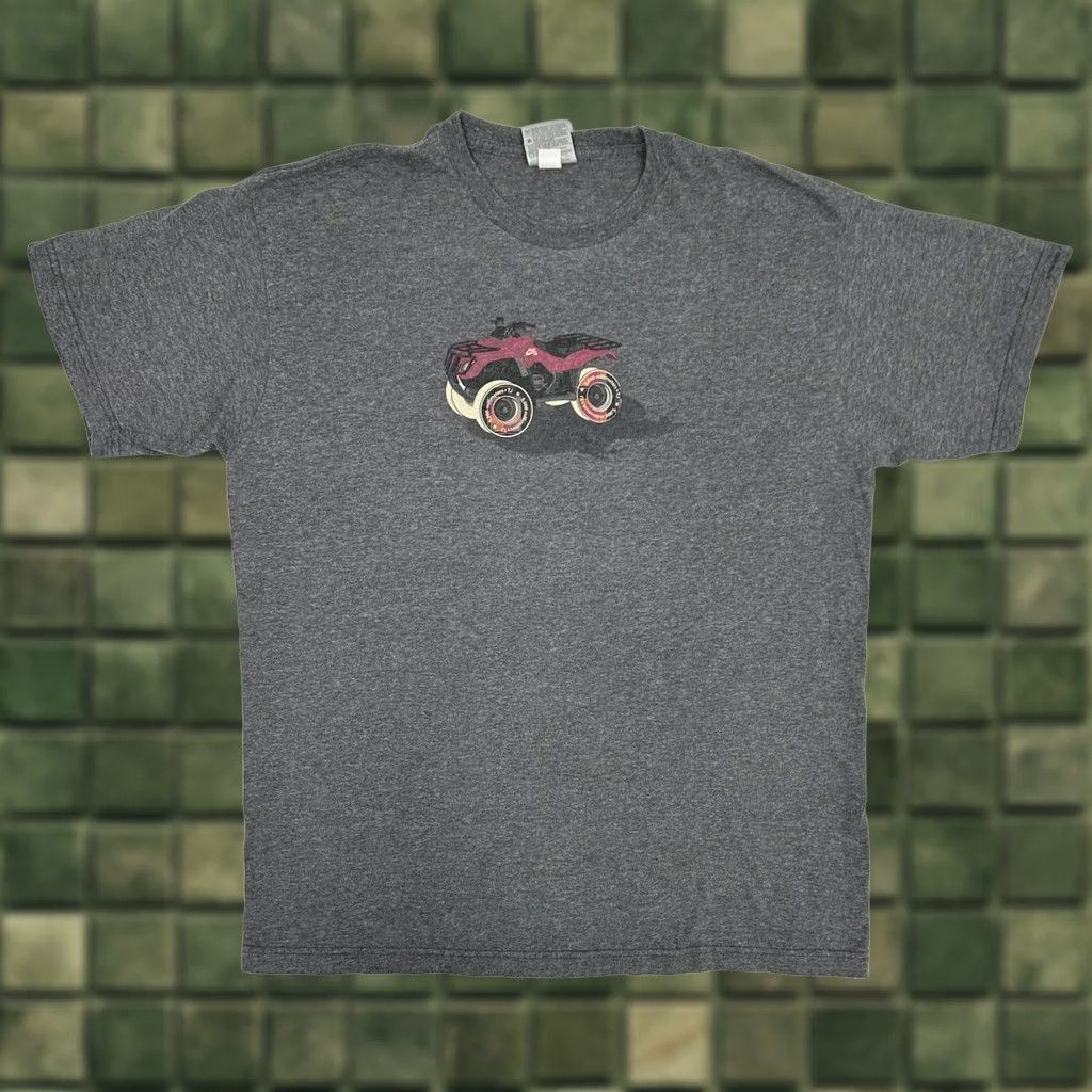 Nike VINTAGE Nike SB Todd Jordan ATV Print Tee XL Gray 2006 Custom Series Part II Blazer SB Men Size 46R - 1 Thumbnail