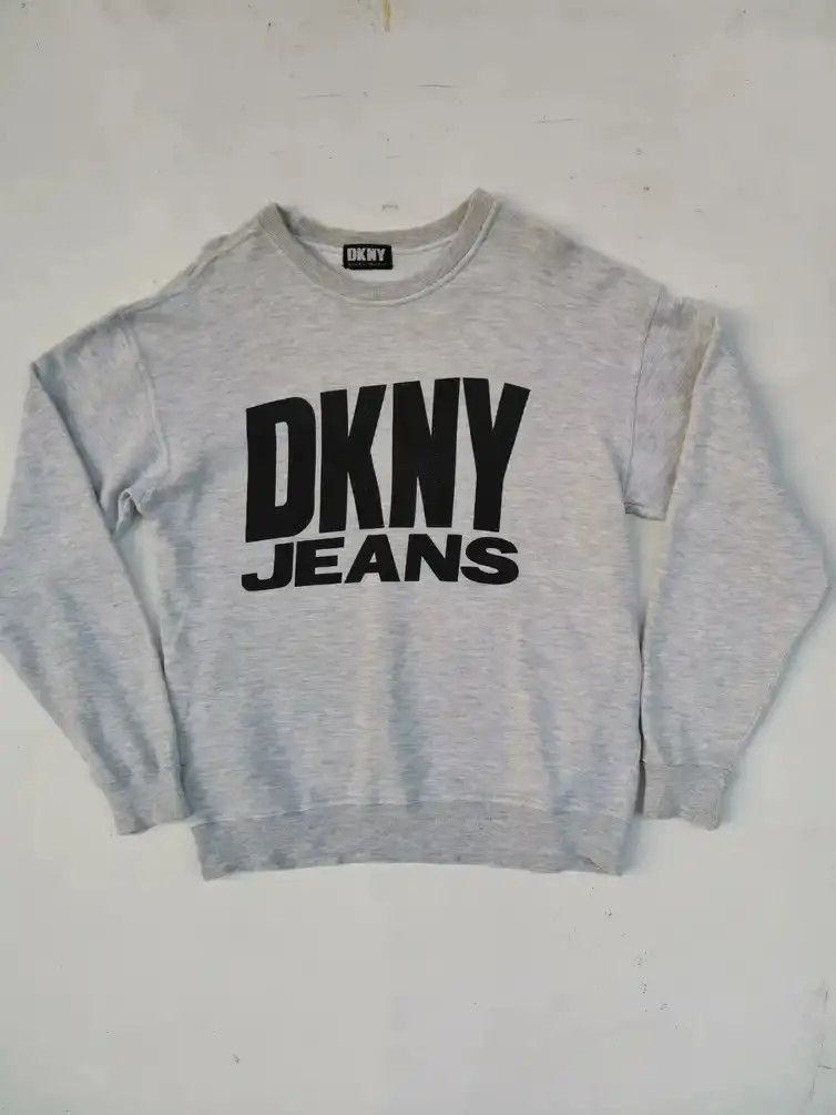 DKNY DKNY Jeans Big Logo Sweatshirt Size US L / EU 52-54 / 3 - 1 Thumbnail
