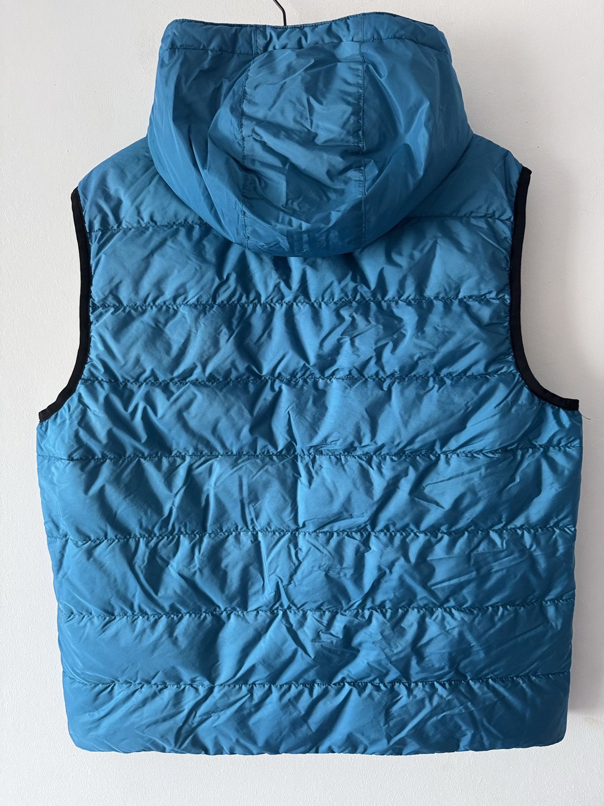 Prada 🔥🔥 Prada Blue Nylon Gabardine Vest Size US L / EU 52-54 / 3 - 2 Thumbnail