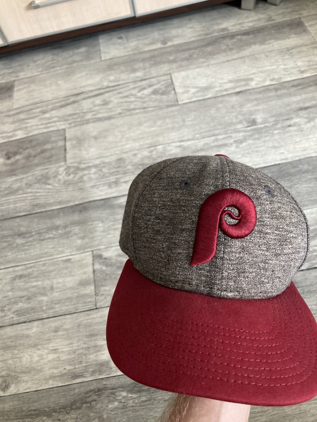 New Era Philadelphia Phillies new era hat cap mlb y2k vintage nba Size ONE SIZE - 3 Thumbnail