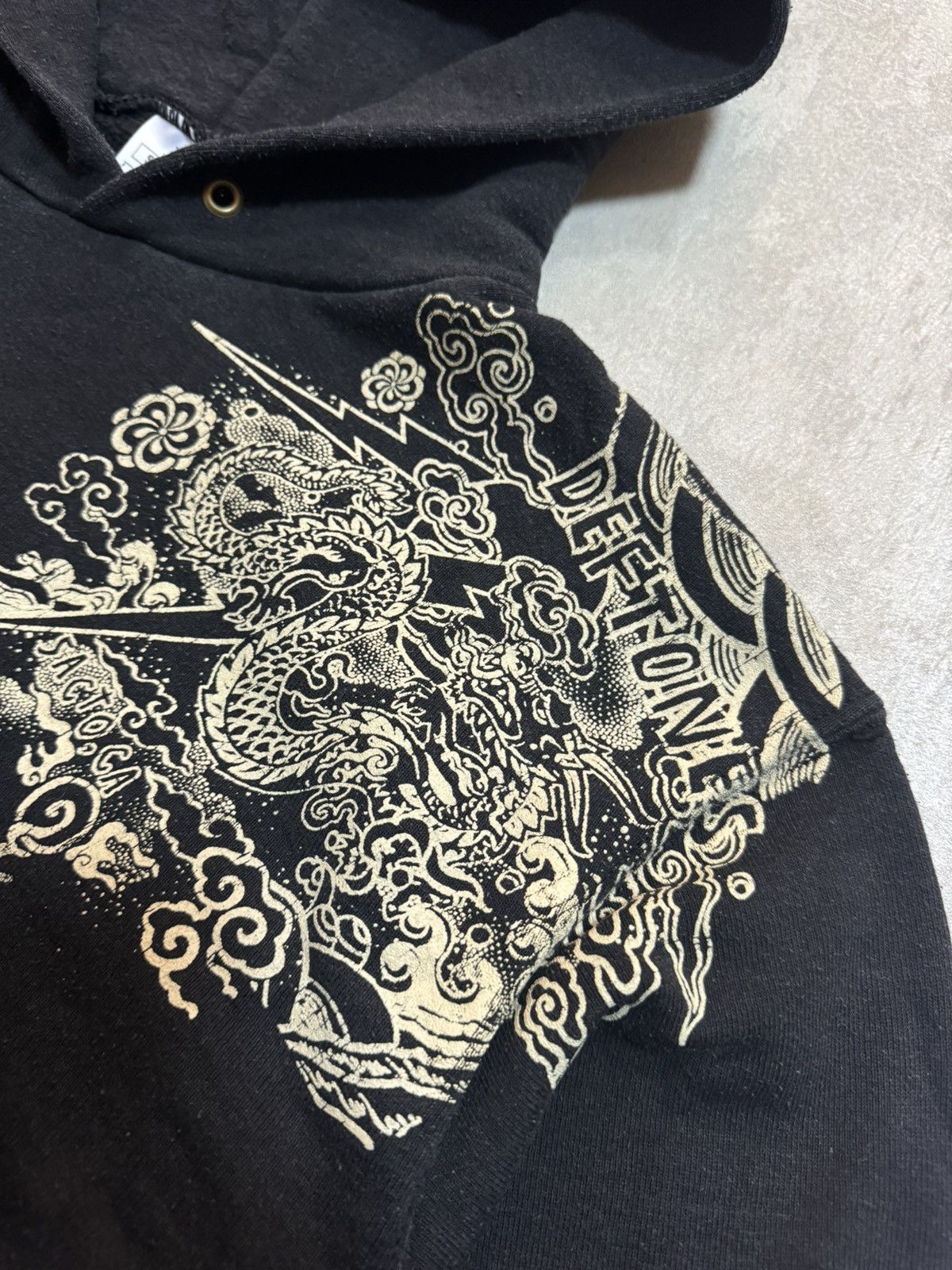 Band Tees × Vintage Vintage Deftones Hoodie Merch Sacto Ca 90s Size US S / EU 44-46 / 1 - 3 Thumbnail