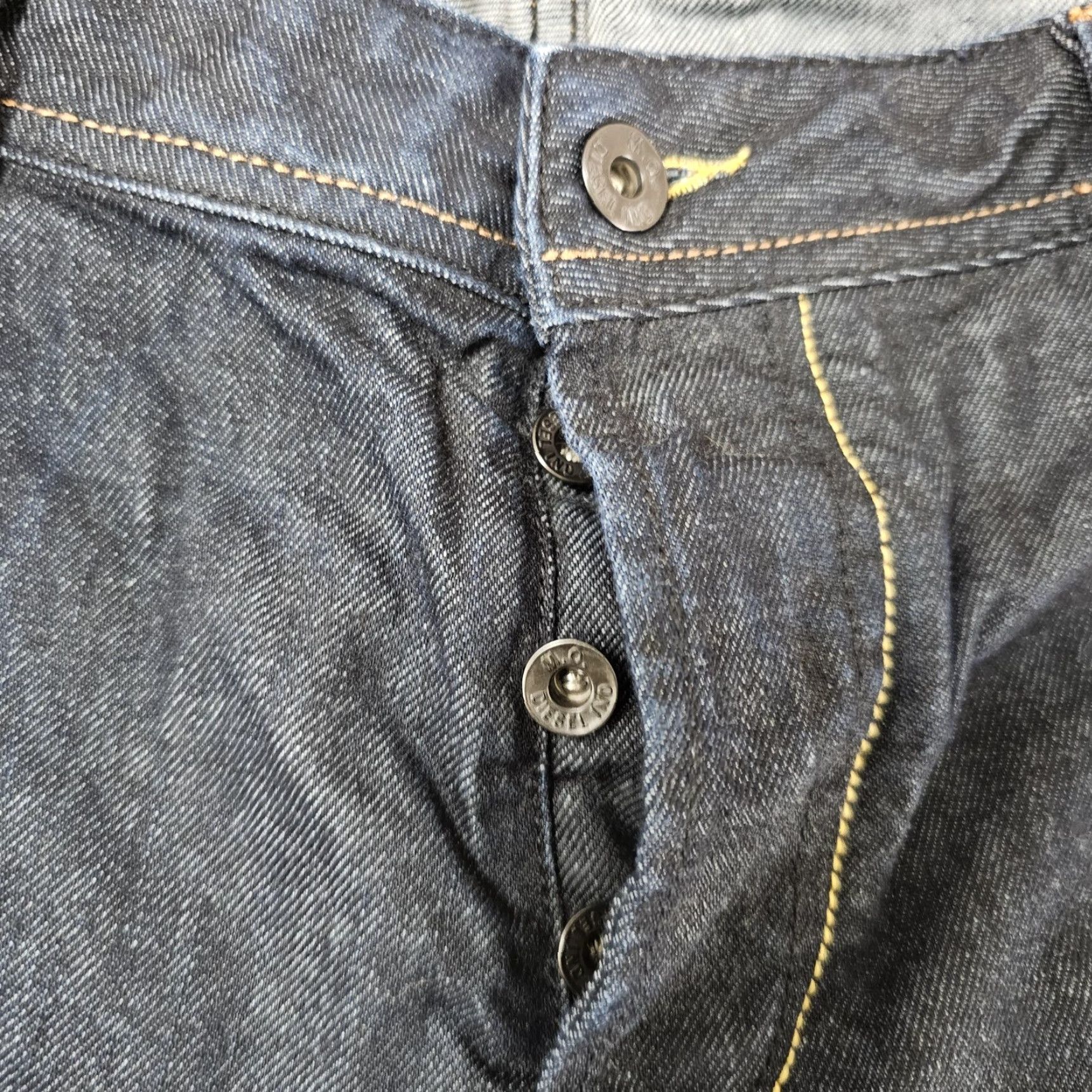 Diesel VIKER Diesel Jeans Mens 40x30 Jeans Denim Button Fly Dark Indigo Wash Straight 5-Pocket Mens Size US 40 / EU 56 - 3 Thumbnail