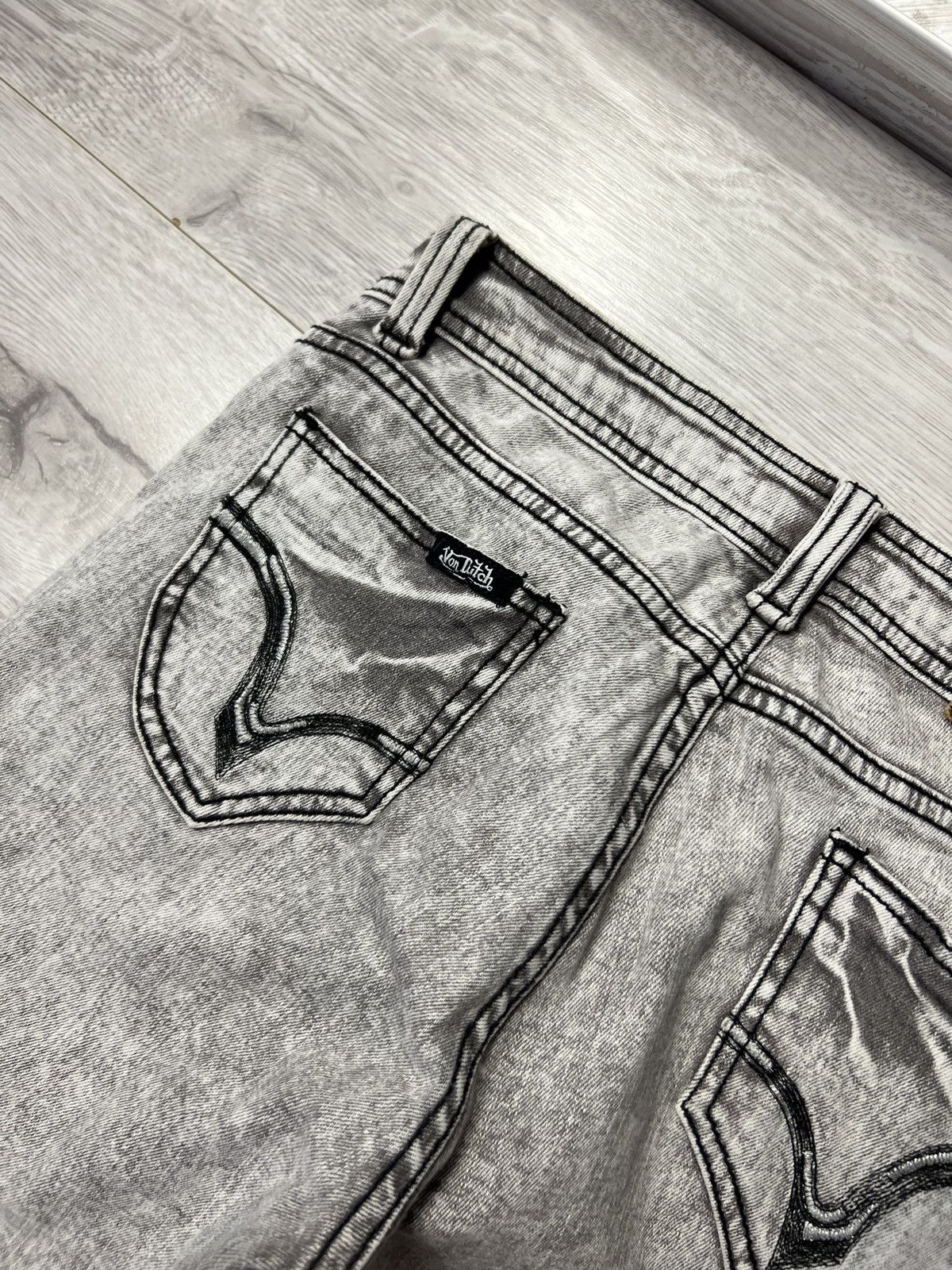 Japanese Brand × Vintage × Von Dutch Vintage Von Dutch Slim Fit Jeans Women’s Denim Pants Size 28" / US 6 / IT 42 - 14 Thumbnail