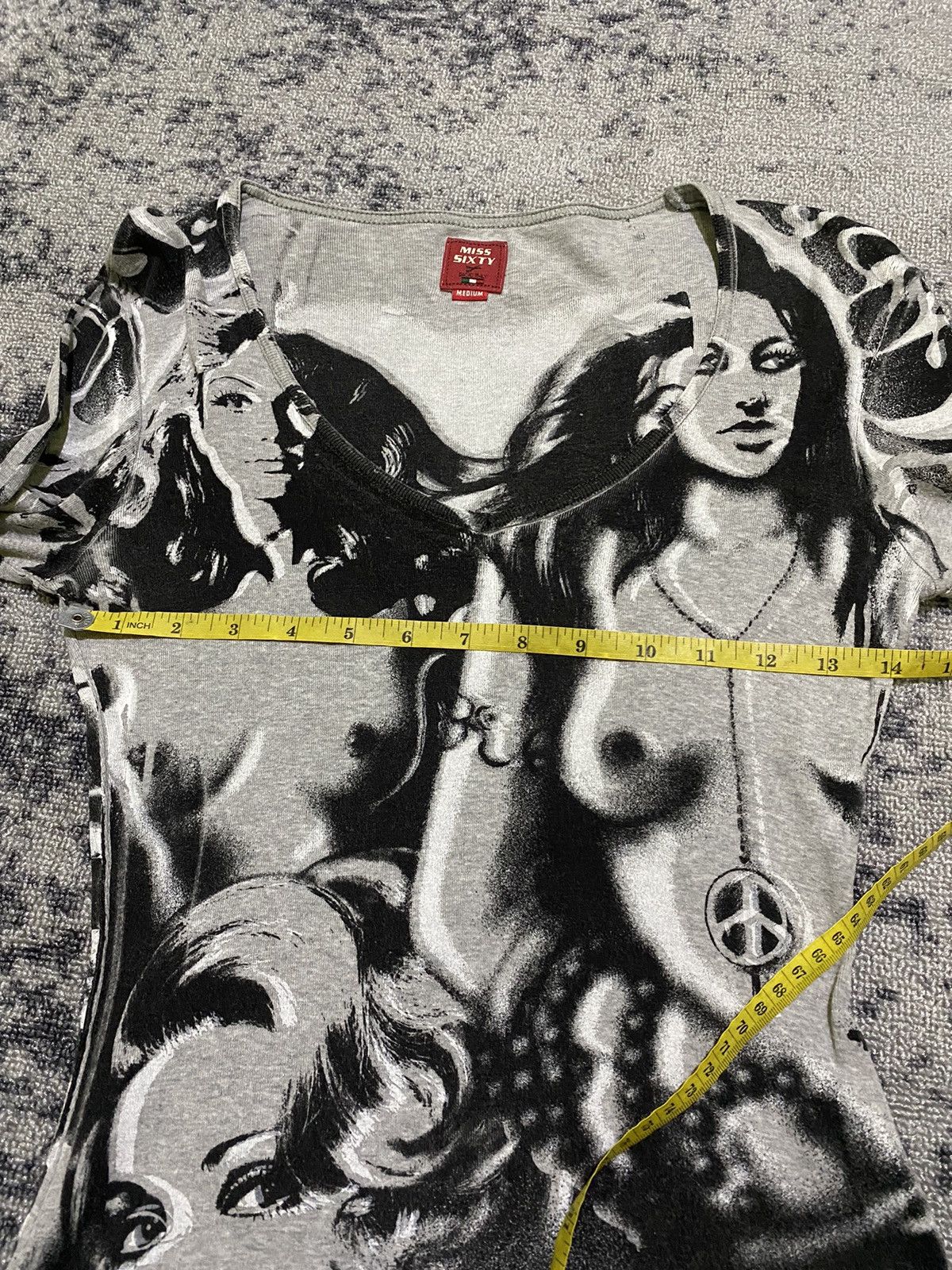 Hysteric Glamour Y2k Miss sixty “hysteric style” longsleeve Size M / US 6-8 / IT 42-44 - 11 Thumbnail