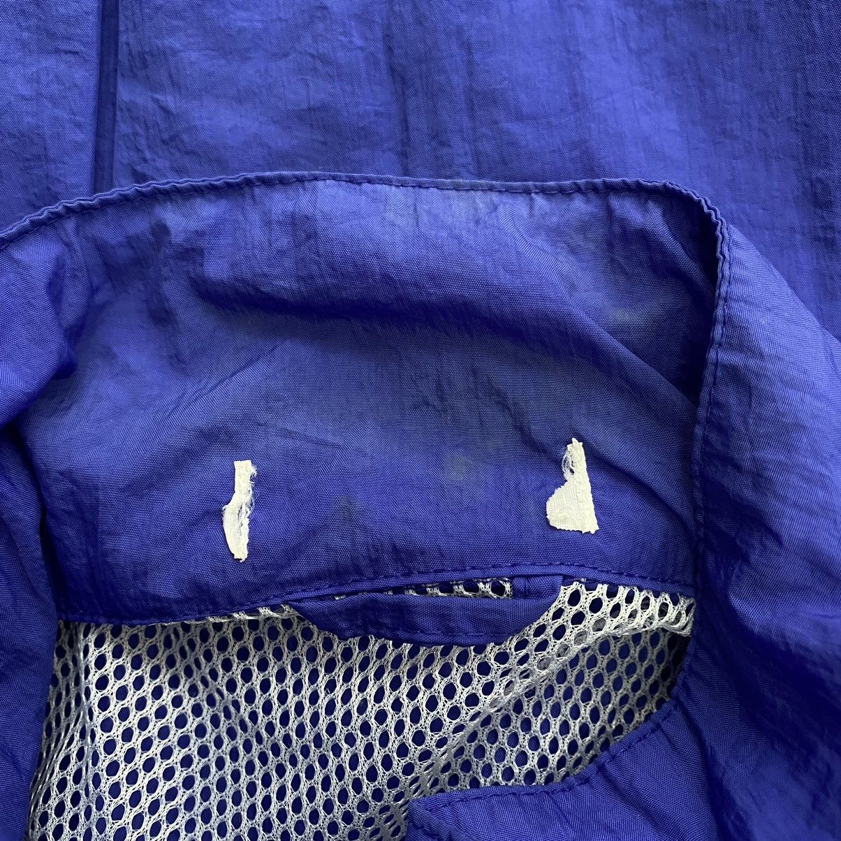 Other ELLE Italian Designer Embroidered Brand Blue Windbreaker Size US L / EU 52-54 / 3 - 3 Thumbnail