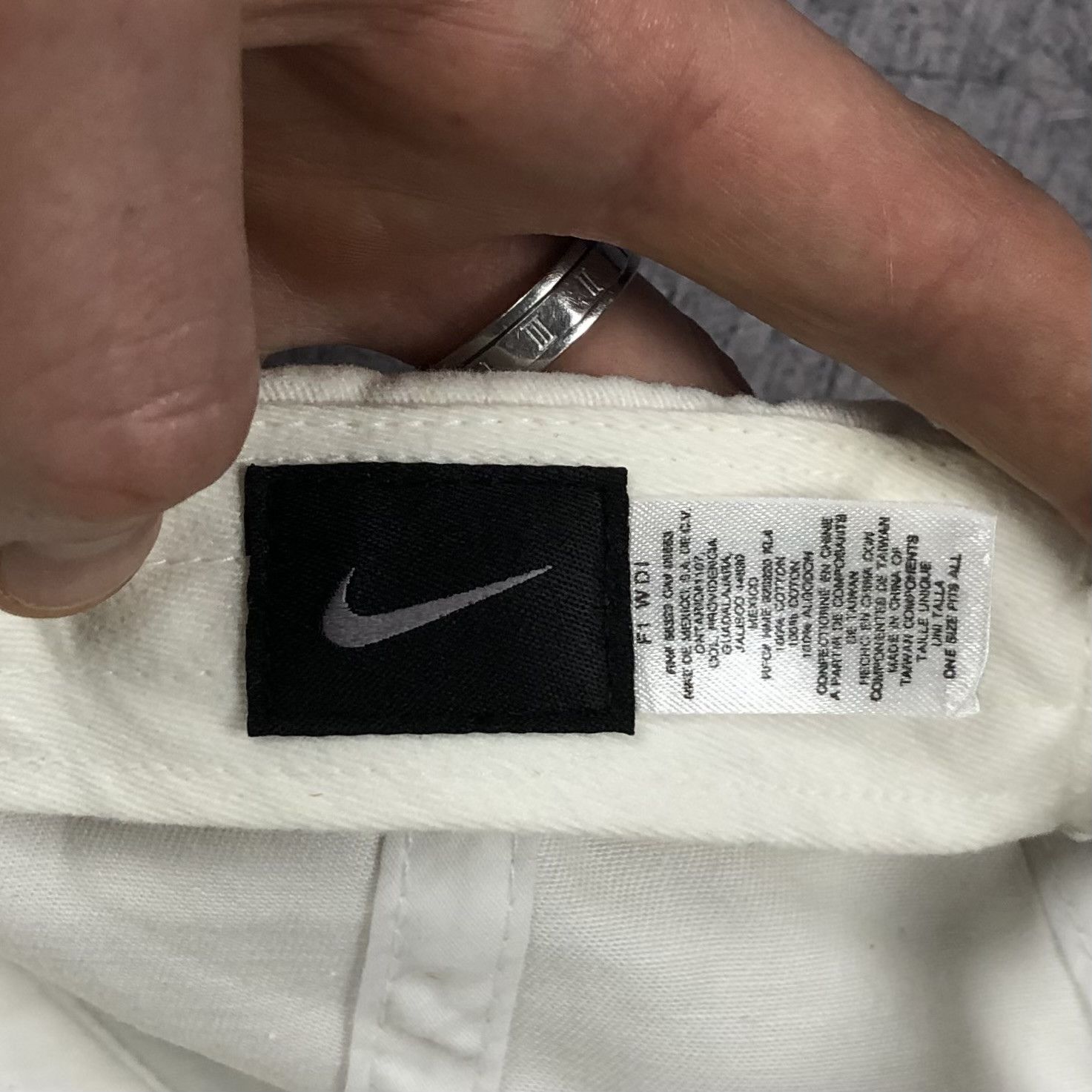 Nike Vintage Nike 5IN1 Cap Removable Swoosh Rare Size ONE SIZE - 13 Thumbnail