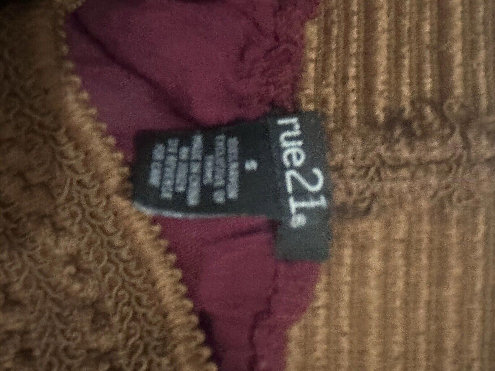 rue21 Rue 21 Women's Small Gauze Pants S Maroon Boho Size 28" / US 6 / IT 42 - 5 Thumbnail