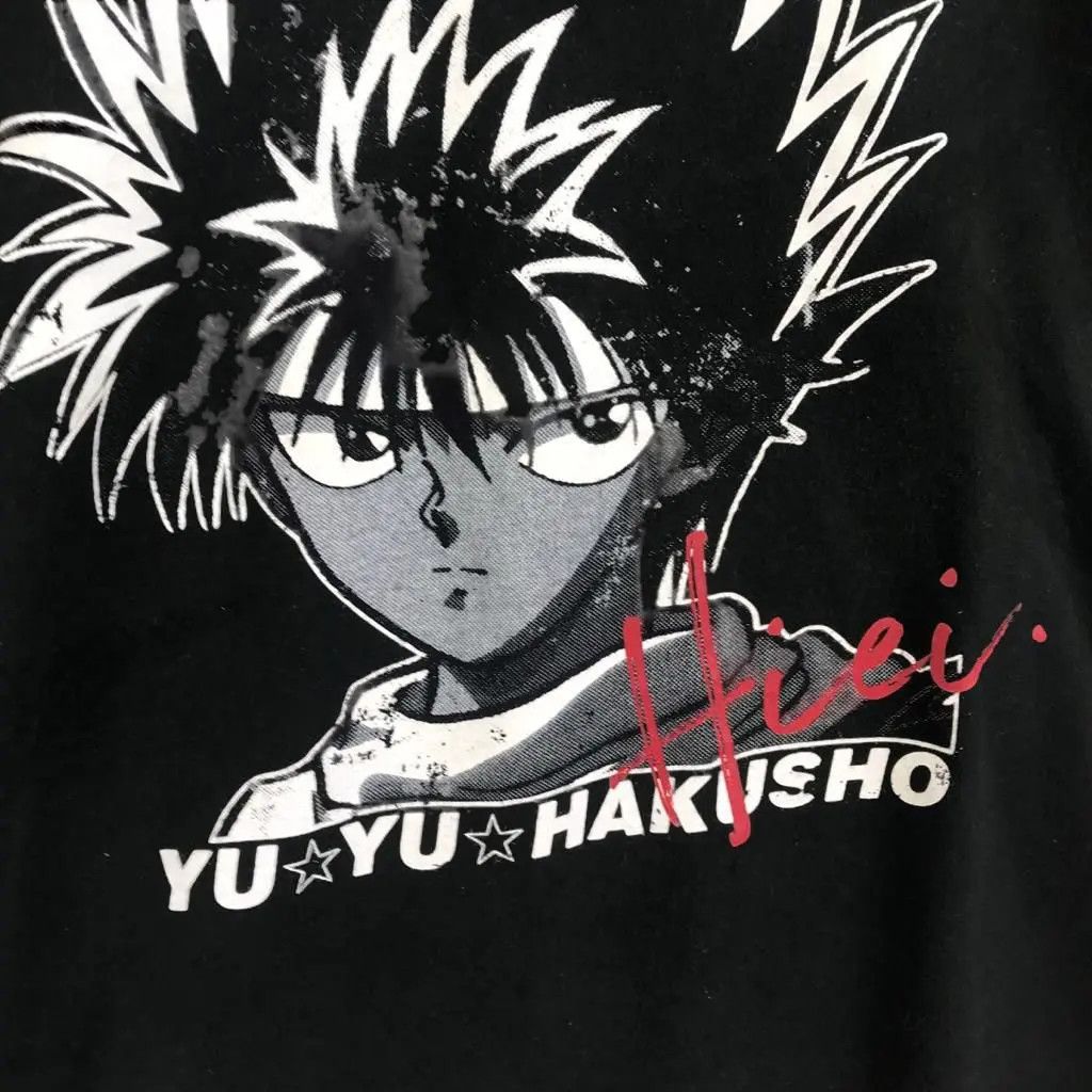 Anime BROWNY x YUYU HAKUSHO HIEI Anime Manga Tee Shirt Yoshihiro Size US M / EU 48-50 / 2 - 3 Thumbnail