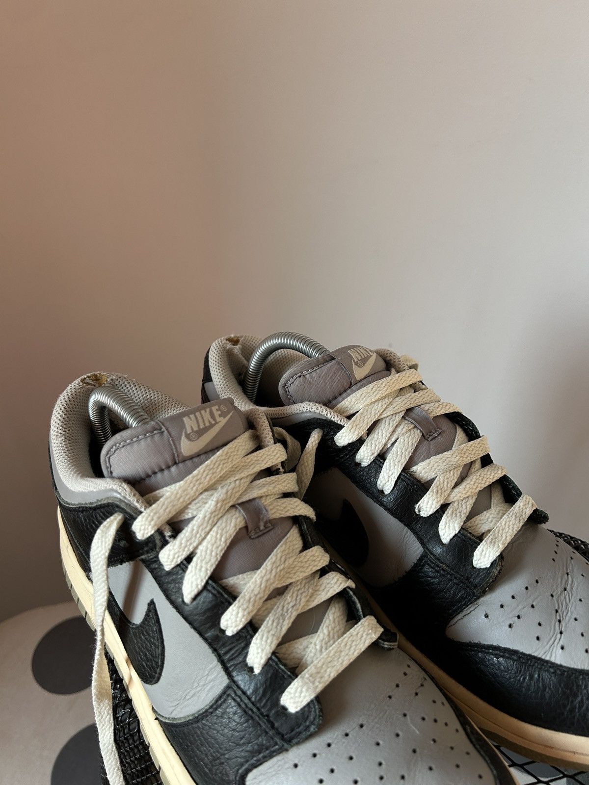 Nike × Vintage 💥RARE💥Nike Dunk Low Medium Grey 00s Shoes Sneakers Size 8 Size US 8 / EU 41 - 6 Thumbnail