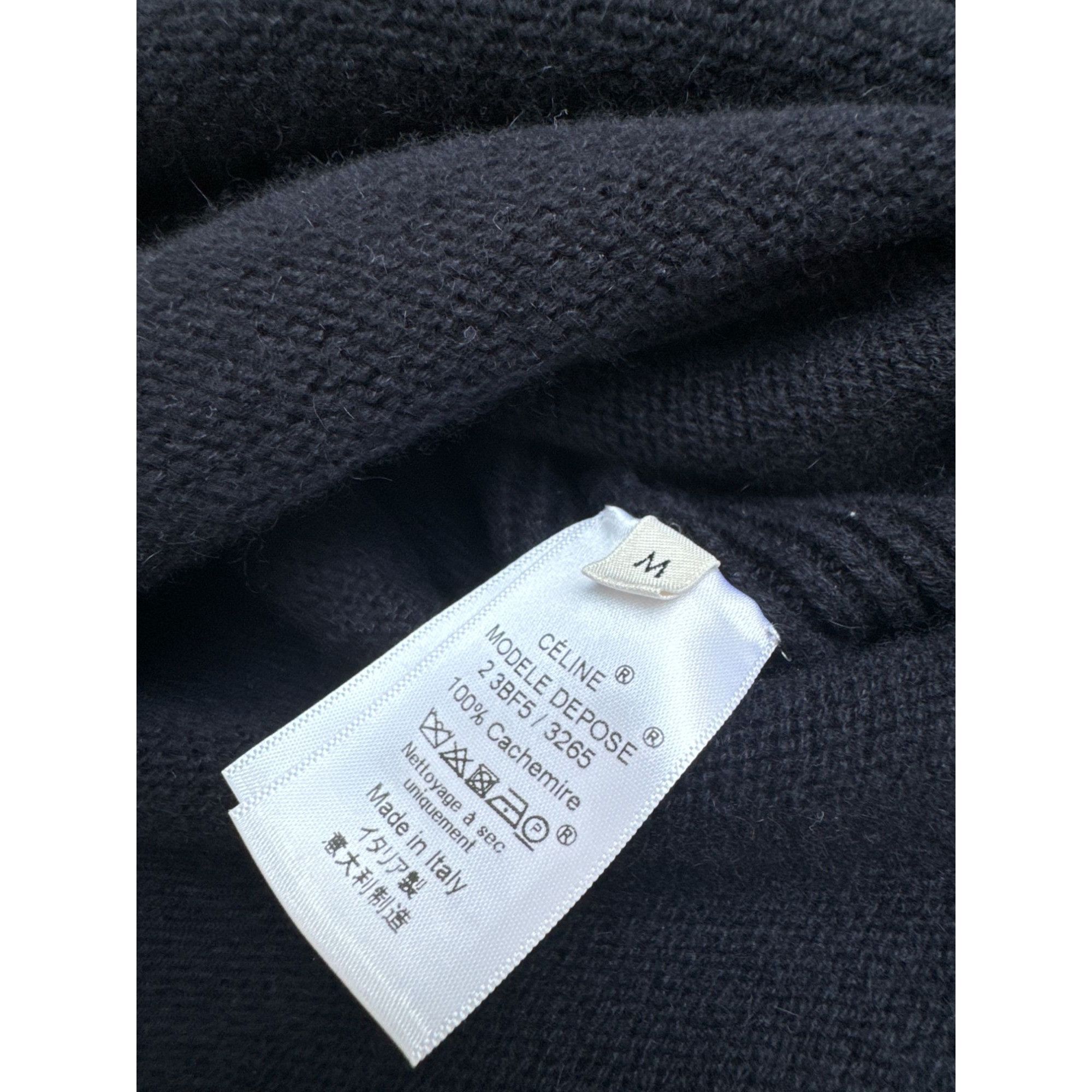 Celine Phoebe Philo Navy Cashmere Rollneck Sweater Size M Size M / US 6-8 / IT 42-44 - 6 Thumbnail