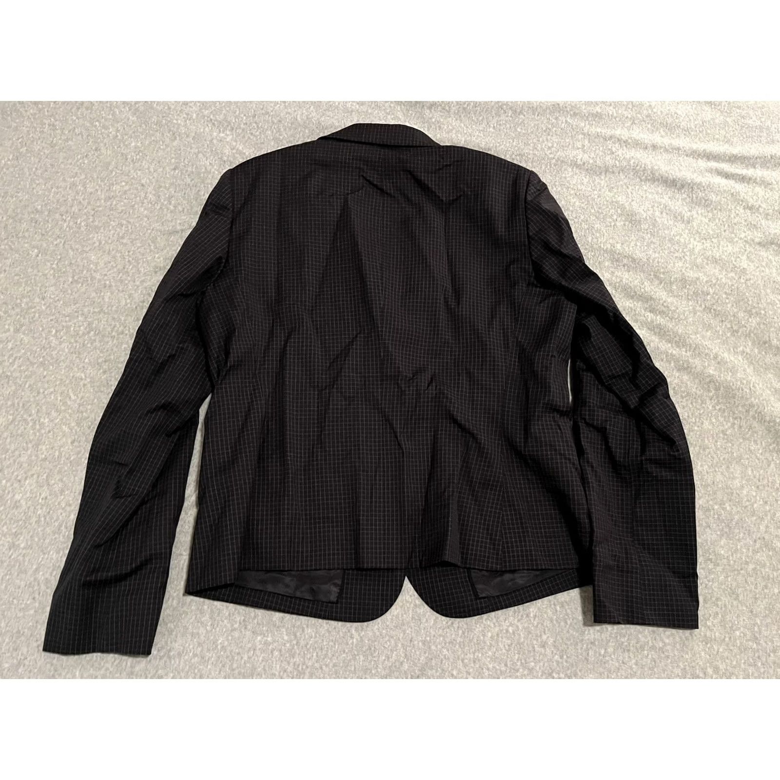 Brooks Brothers Brooks Brothers Stellita Fit Wool Blazer Jacket Blazer Women Size 12 Black/Dark Blue Wool Blazer Womens 12 Brooks Brothers Stellita Fit Blazer Size XL / US 12-14 / IT 48-50 - 6 Thumbnail