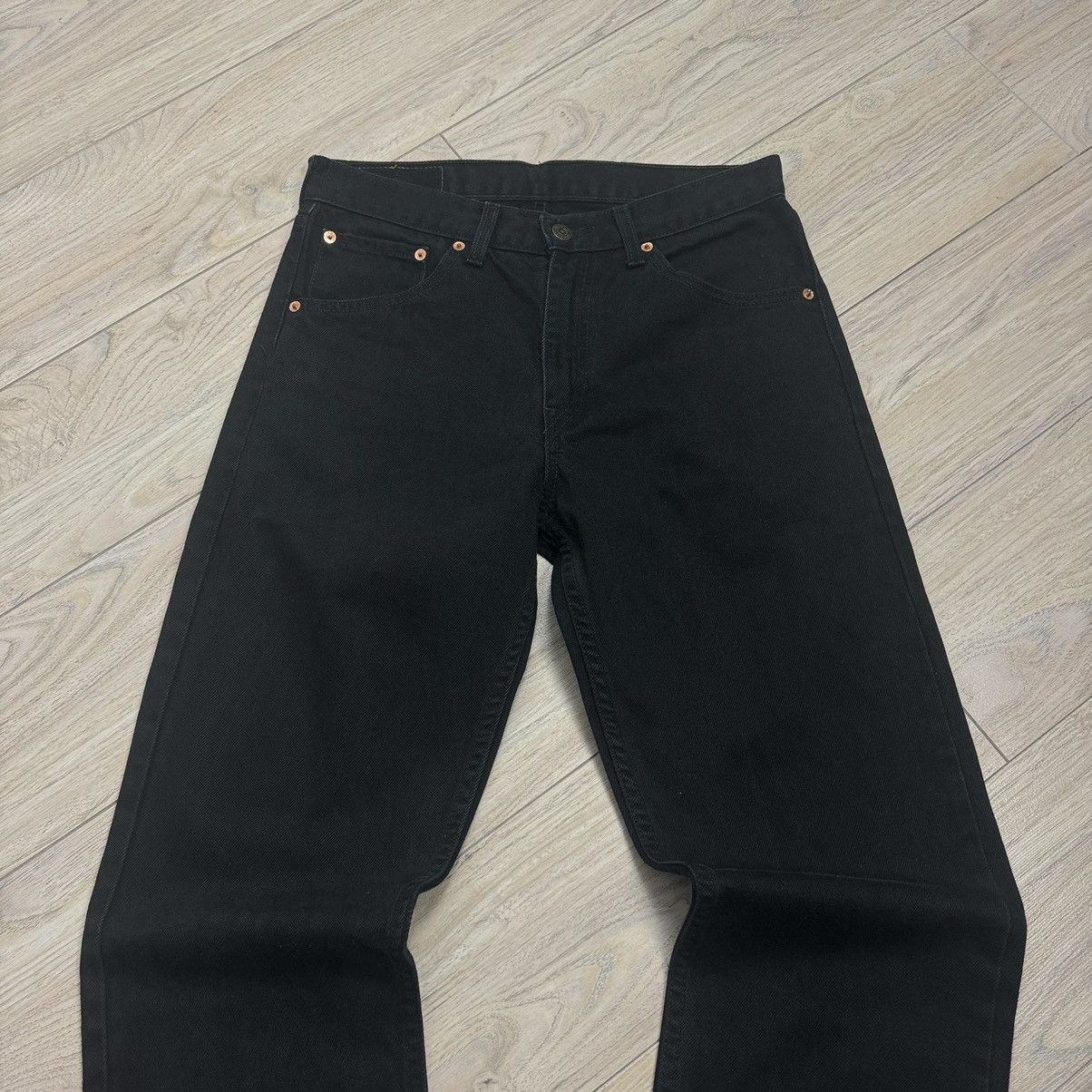Levi's Crazy Vintage Y2K Levi’s 521 XX Black Wash Denim Jeans Size US 30 / EU 46 - 3 Thumbnail