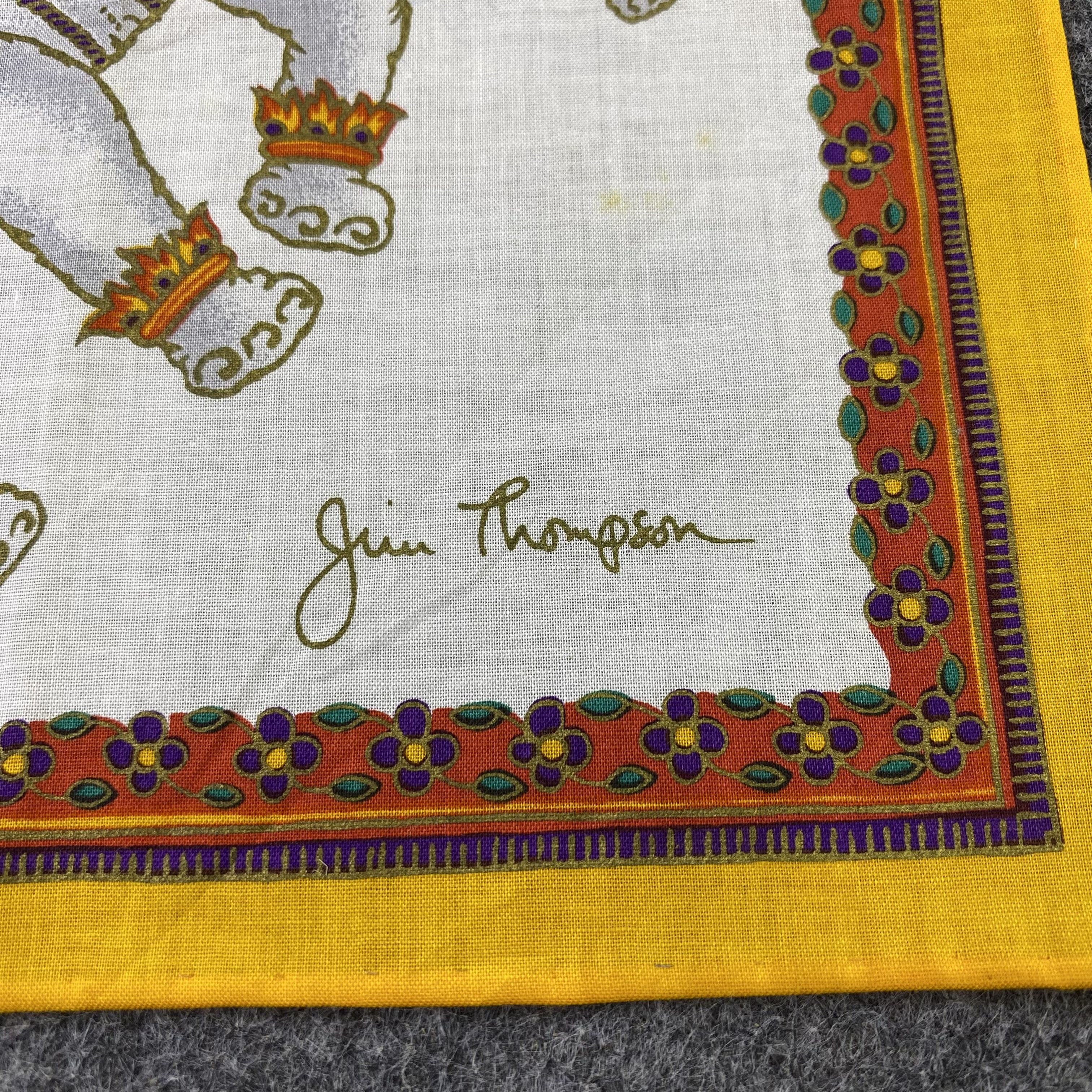 Jim Thompson Jim Thompson Handkerchief / Bandana / Neckerchief-B2122 Size ONE SIZE - 7 Thumbnail