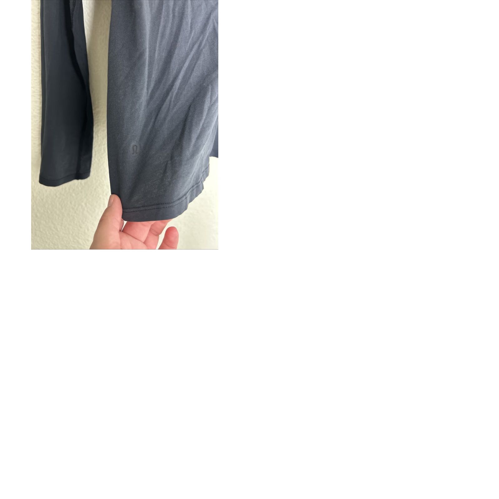 Lululemon Lululemon Womens T-Shirt Black Long Sleeve Active Top Size S Small Hole 19” Chest 29” Length Regular Fit Size S / US 4 / IT 40 - 9 Thumbnail
