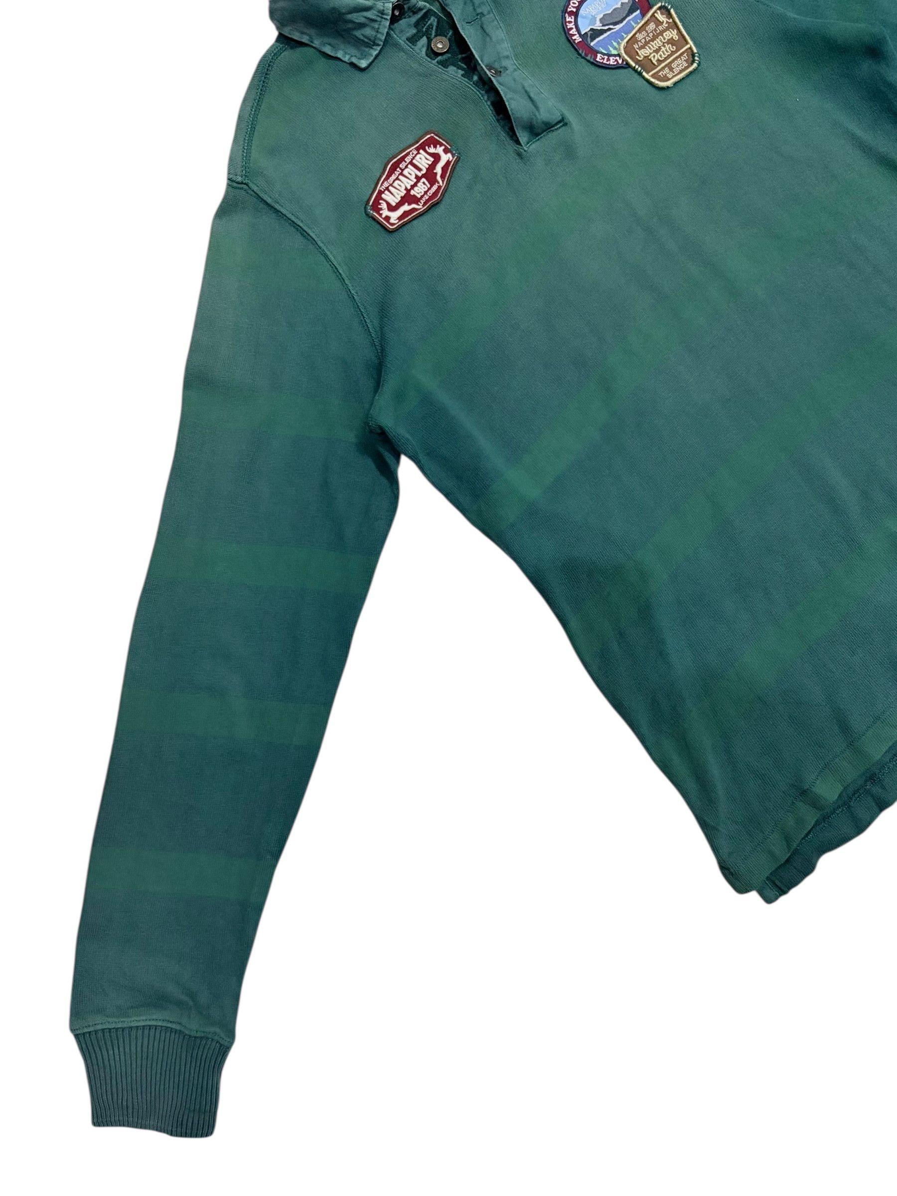 Napapijri Napapijri Stripes Long Sleeves Tshirts with Patches Size US M / EU 48-50 / 2 - 4 Thumbnail