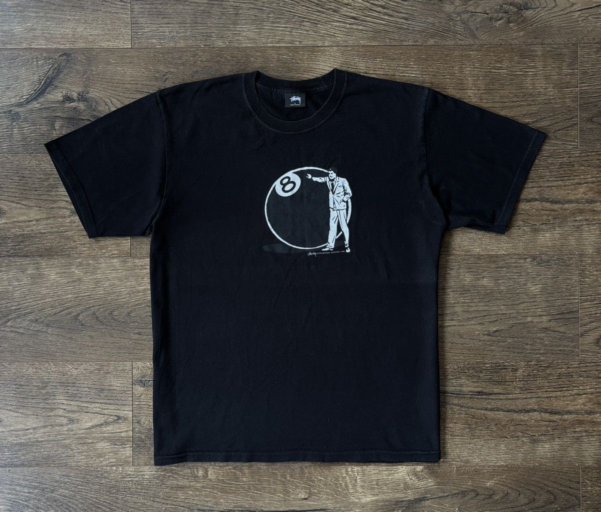 Vintage T-shirt OG STUSSY Men's 8 Ball Man Tee