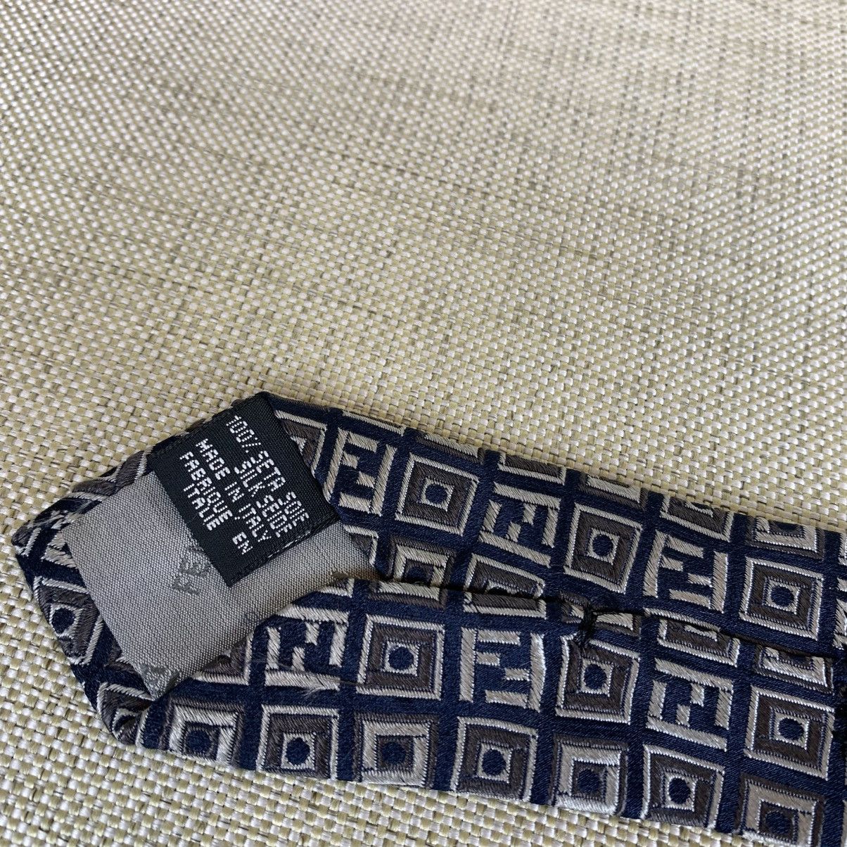 Fendi × Vintage Fendi Monogram Vintage Tie Caravate Size ONE SIZE - 9 Thumbnail