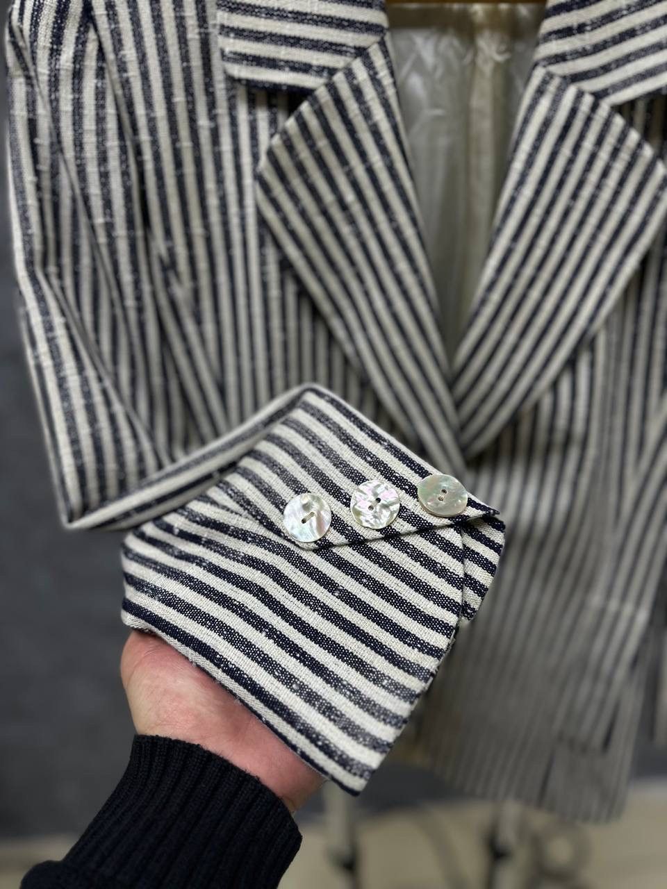 Japanese Brand × Vintage Vintage Miss Torrente Cage Paris Blazer Size L / US 10 / IT 46 - 9 Thumbnail
