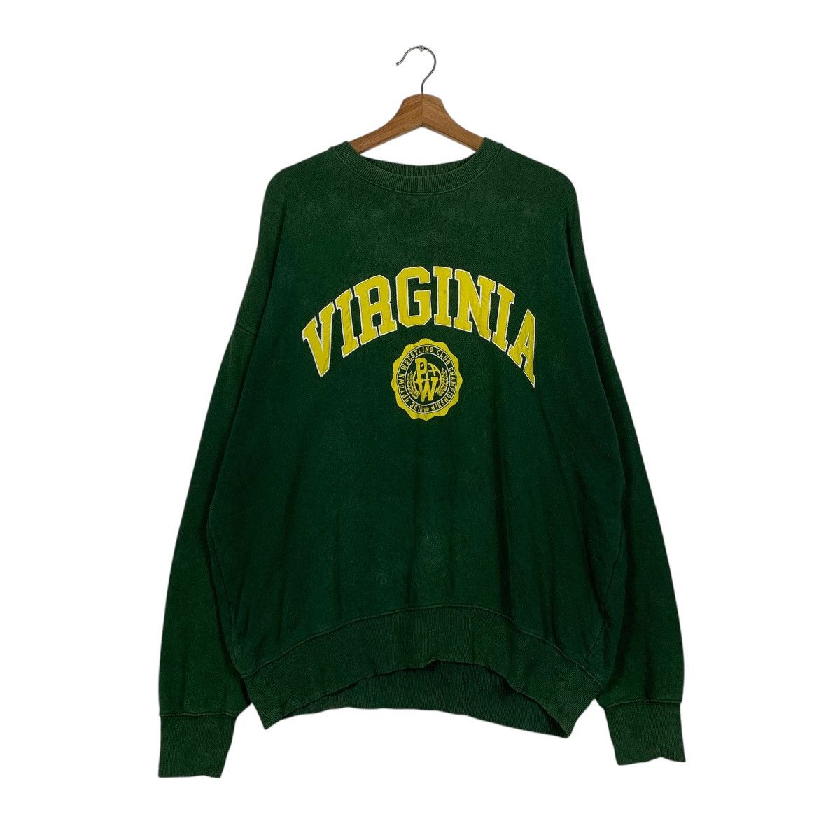Japanese Brand Japanese Brand Wego Virginia Green Sweatshirt Size US L / EU 52-54 / 3 - 1 Thumbnail