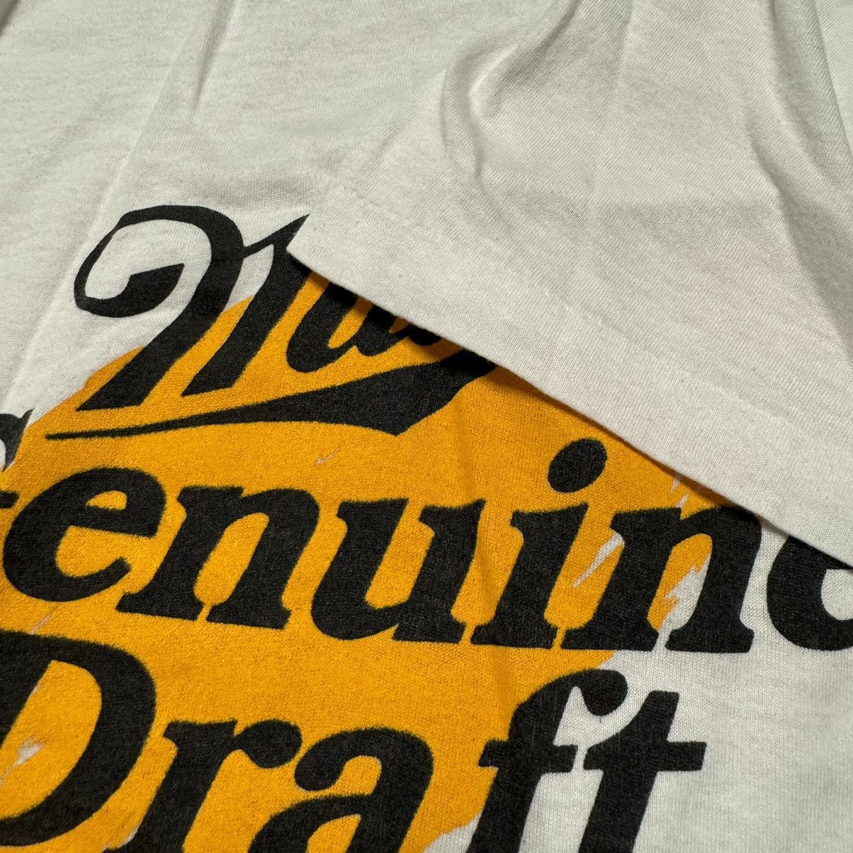 Vintage true vintage 80s thin miller draft single stitch Size US L / EU 52-54 / 3 - 4 Thumbnail