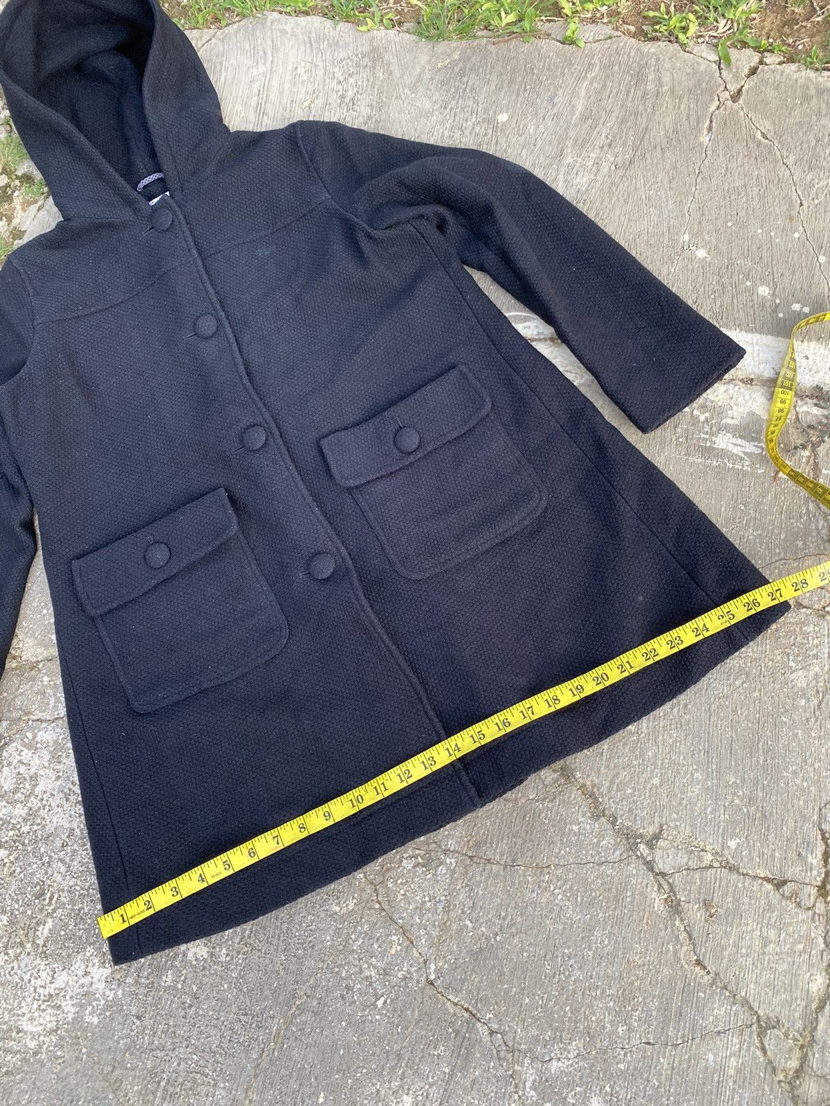 Lacoste × Vintage Vintage Lacoste Wool Long Jacket Size L / US 10 / IT 46 - 8 Thumbnail
