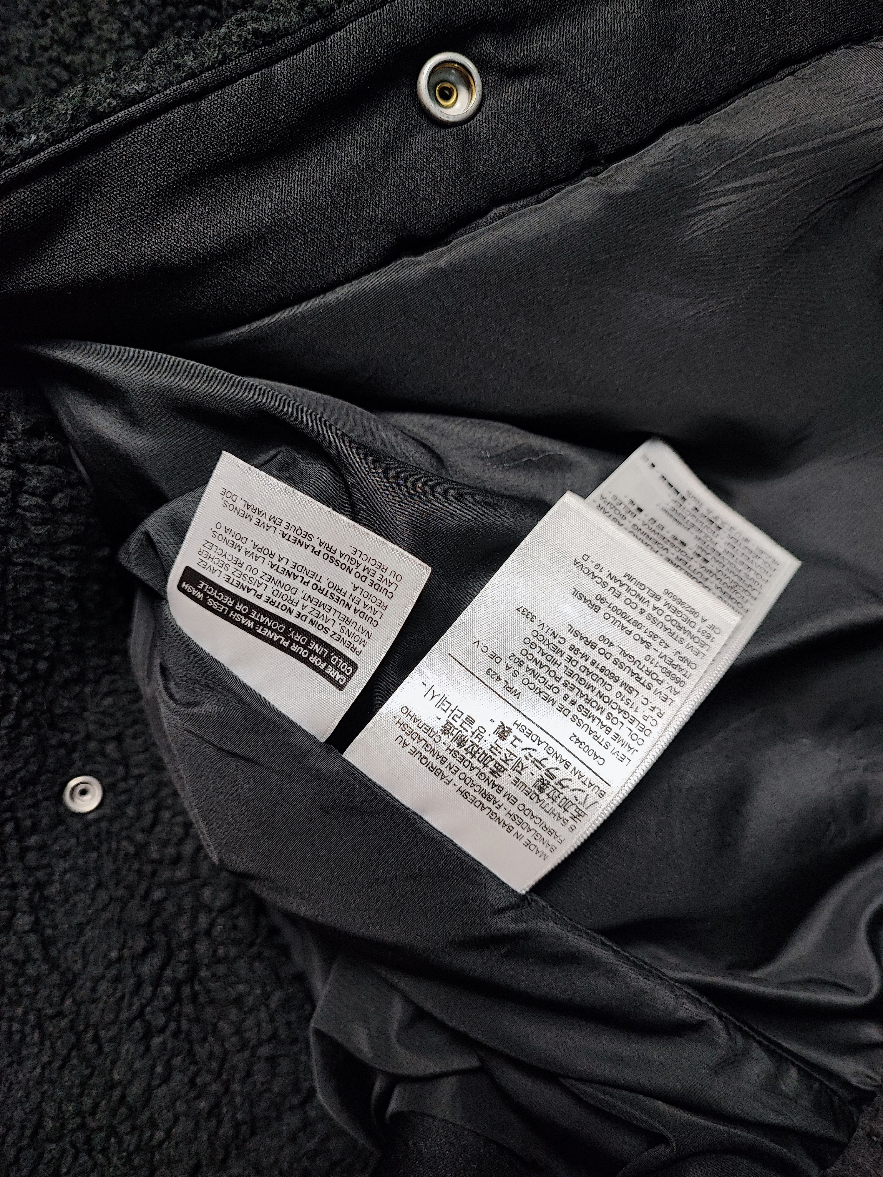 Levi's Vintage Clothing Levi's Sherpa Lined Trucker Jacket Fleece Size L Size US L / EU 52-54 / 3 - 18 Thumbnail