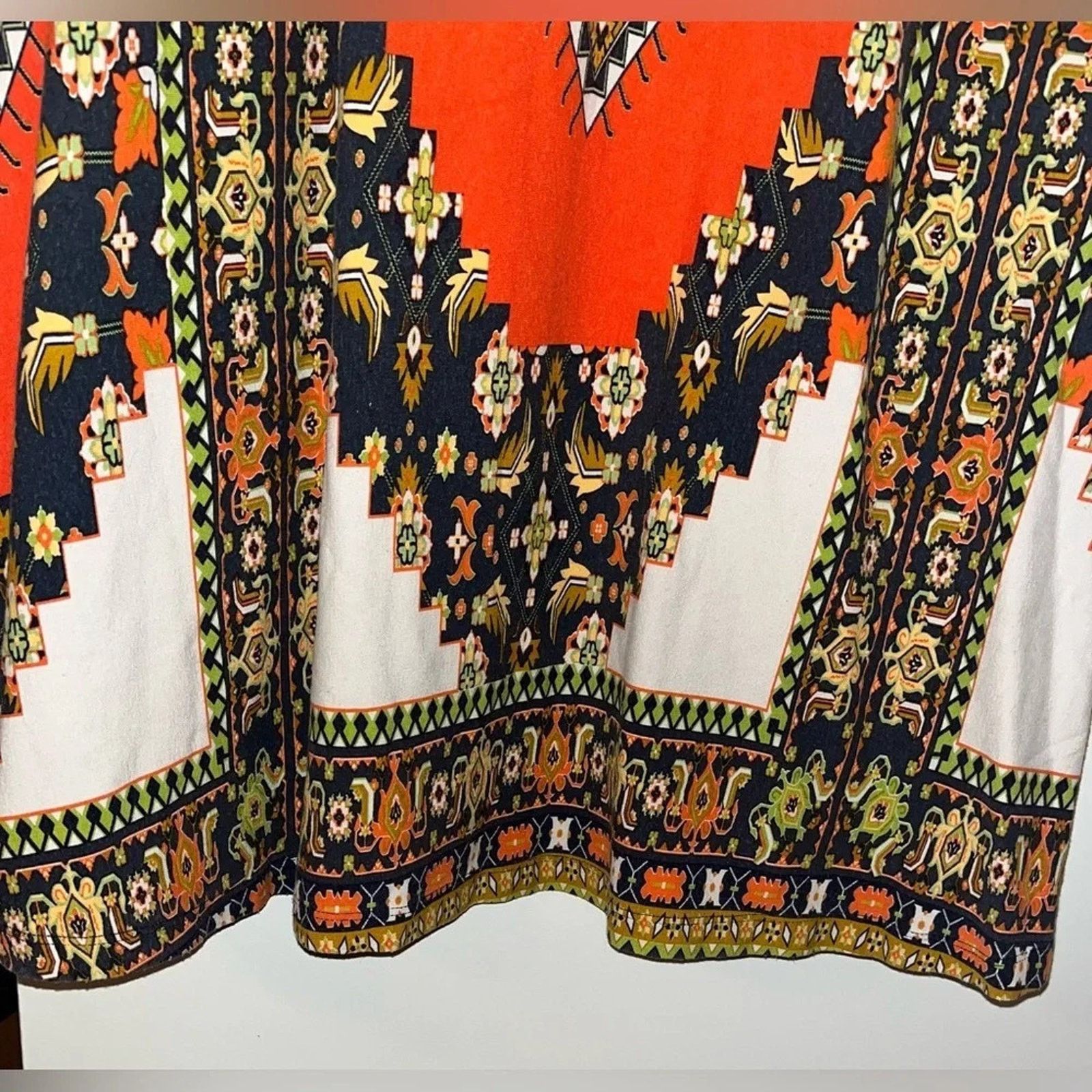 Farm Rio Farm Rio/Anthropologie maxi skirt, size XS. Boho print Size 27" / US 4 / IT 40 - 5 Thumbnail