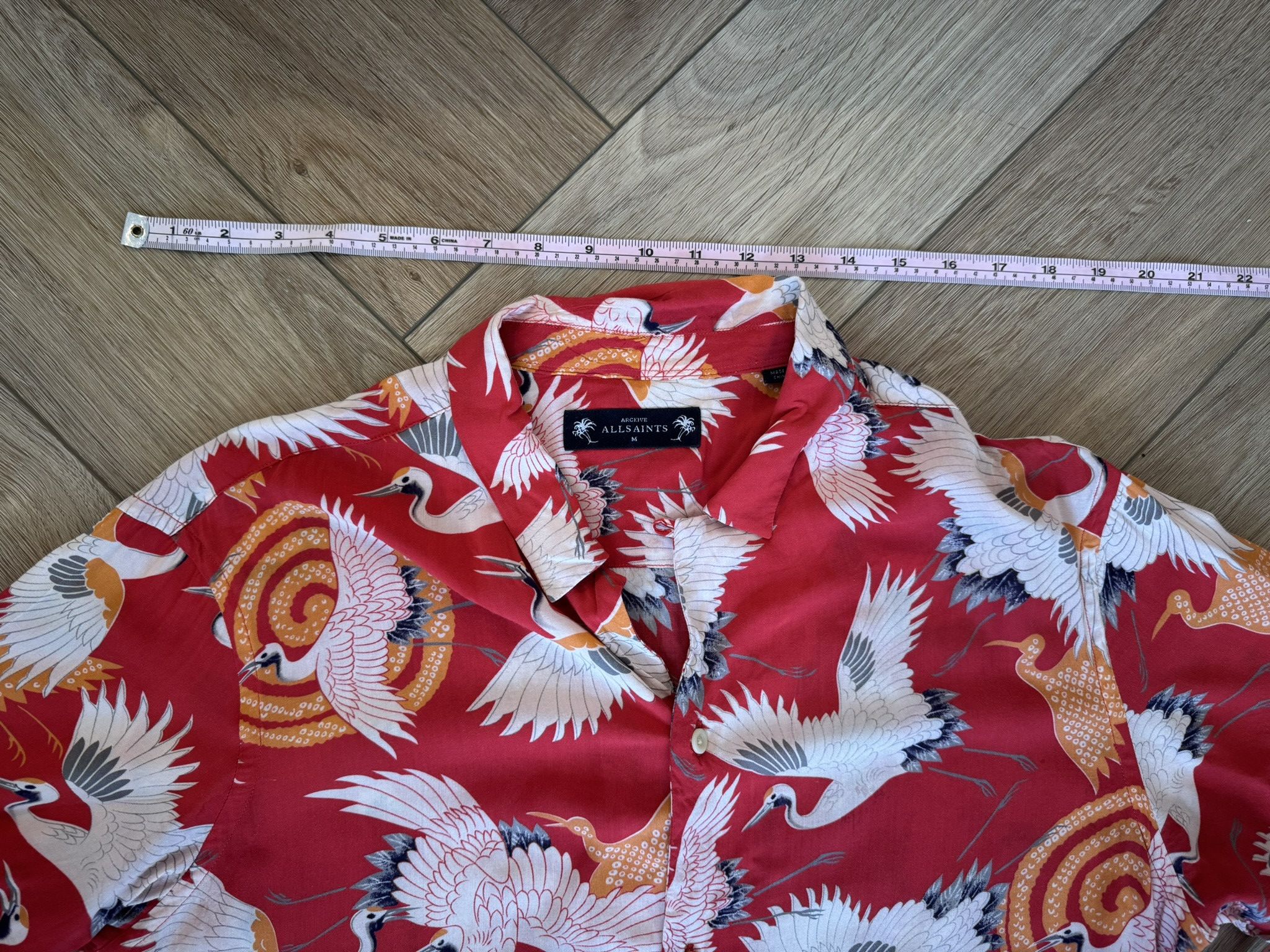Allsaints Printed shirt Size US M / EU 48-50 / 2 - 2 Thumbnail
