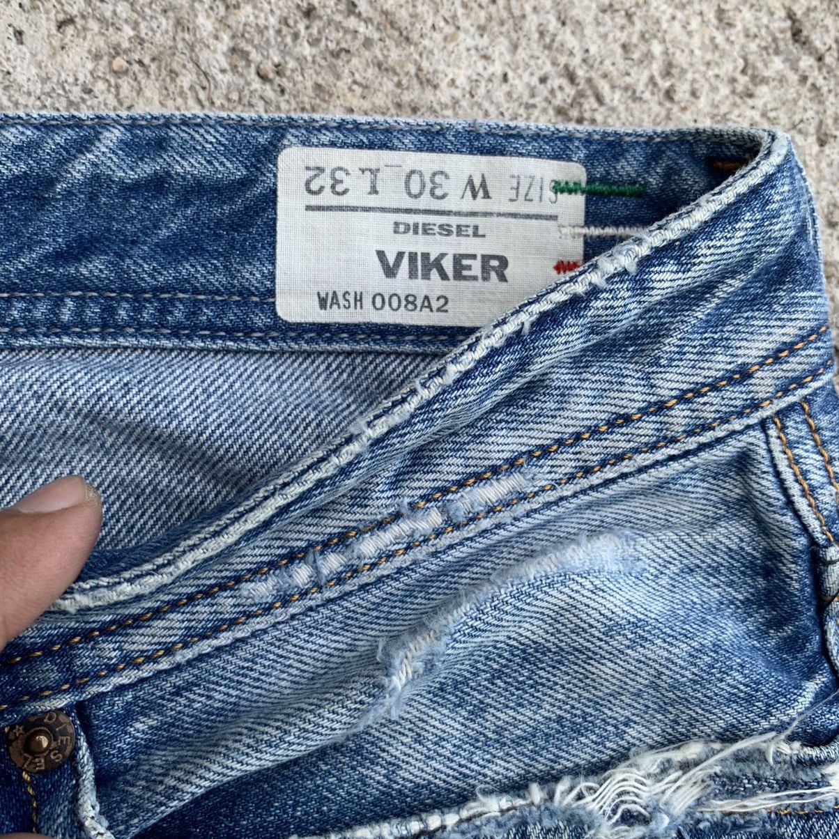 Diesel Vintage Y2K Diesel Italy Distressed Denim Jeans W32 Size US 32 / EU 48 - 6 Thumbnail