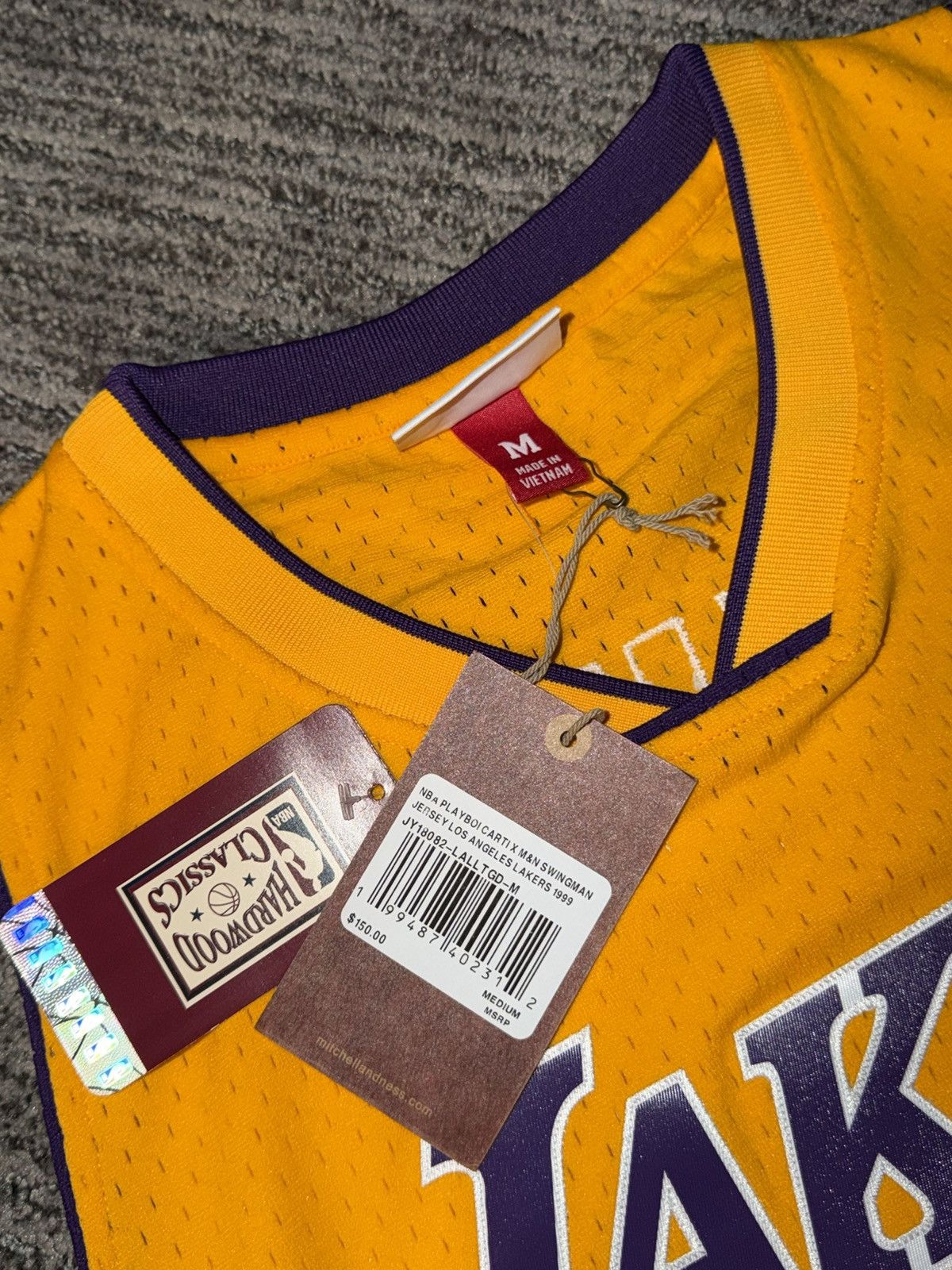 Mitchell & Ness Playboi Carti Lakers 00 Jersey, OPIUM Size US M / EU 48-50 / 2 - 3 Thumbnail