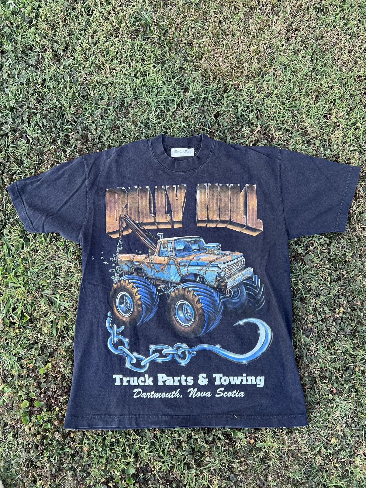 Billy Hill RARE Billy Hill Truck Parts & Towing T Shirt Size US L / EU 52-54 / 3 - 1 Thumbnail