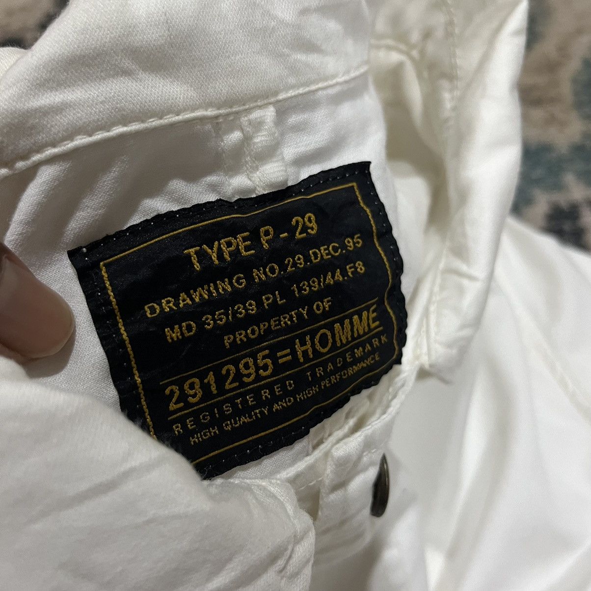 Japanese Brand 251295=homme zipper shirt Size US M / EU 48-50 / 2 - 4 Thumbnail