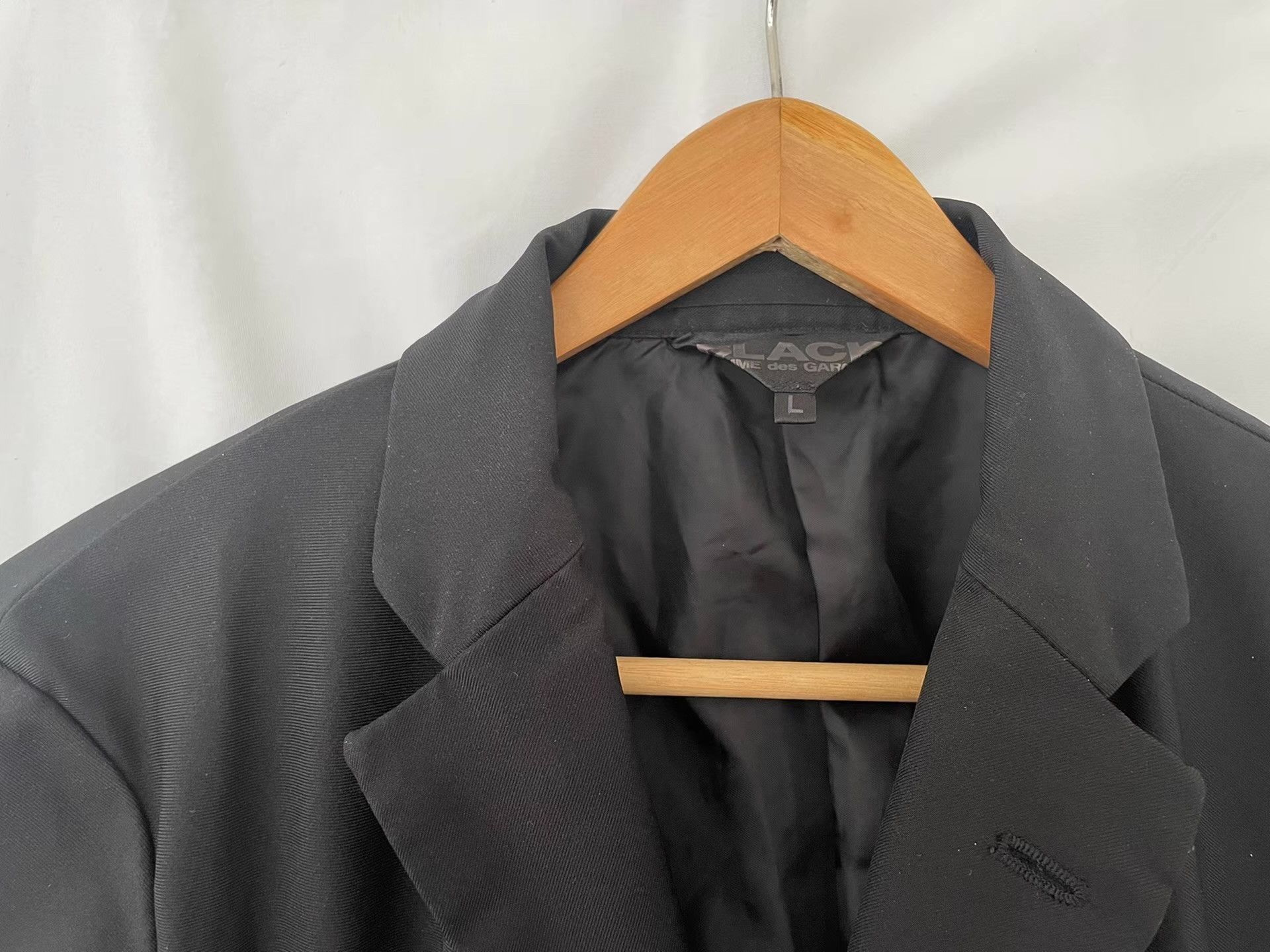 Comme des Garcons Black Comme des Garçons Spiral Asymmetric Blazer Ｑ21 Size 50S - 5 Thumbnail