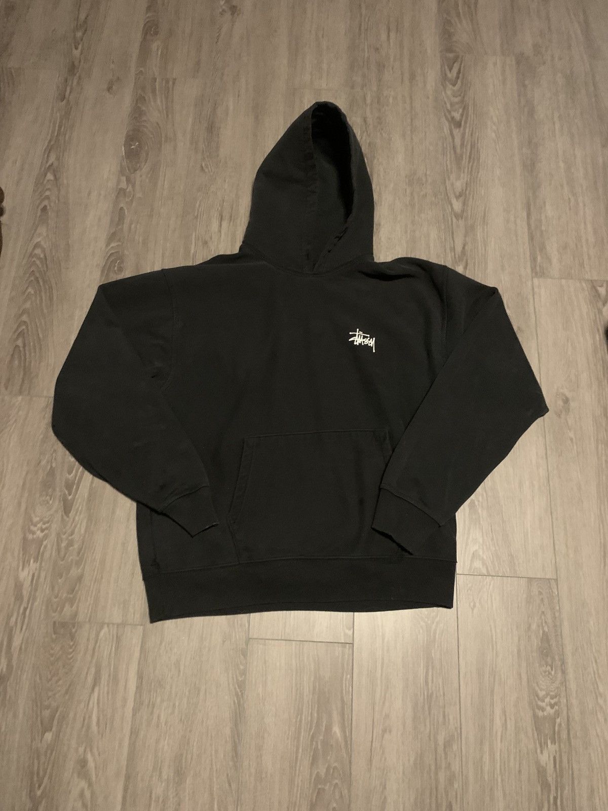 Stussy Basic Black Hoodie