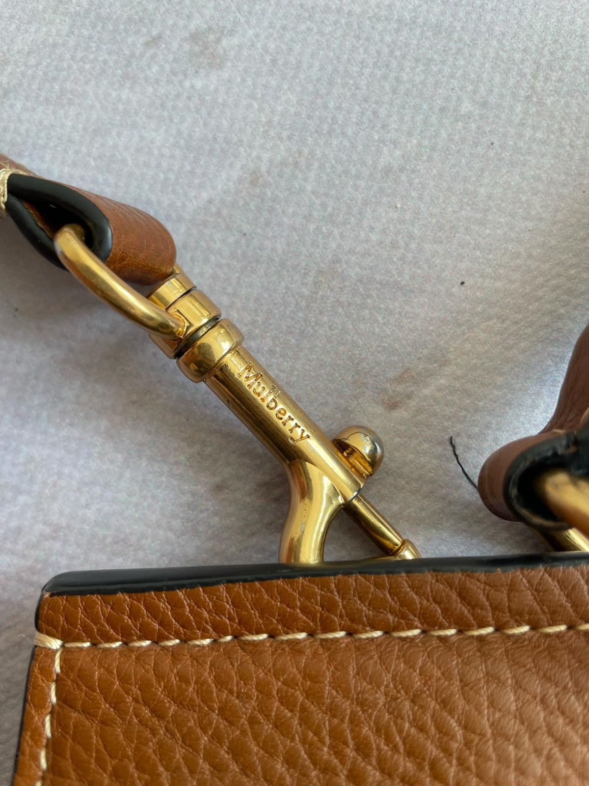 Mulberry Mulberry Amberley Leather Shoulder Bag Handbag Size ONE SIZE - 10 Thumbnail