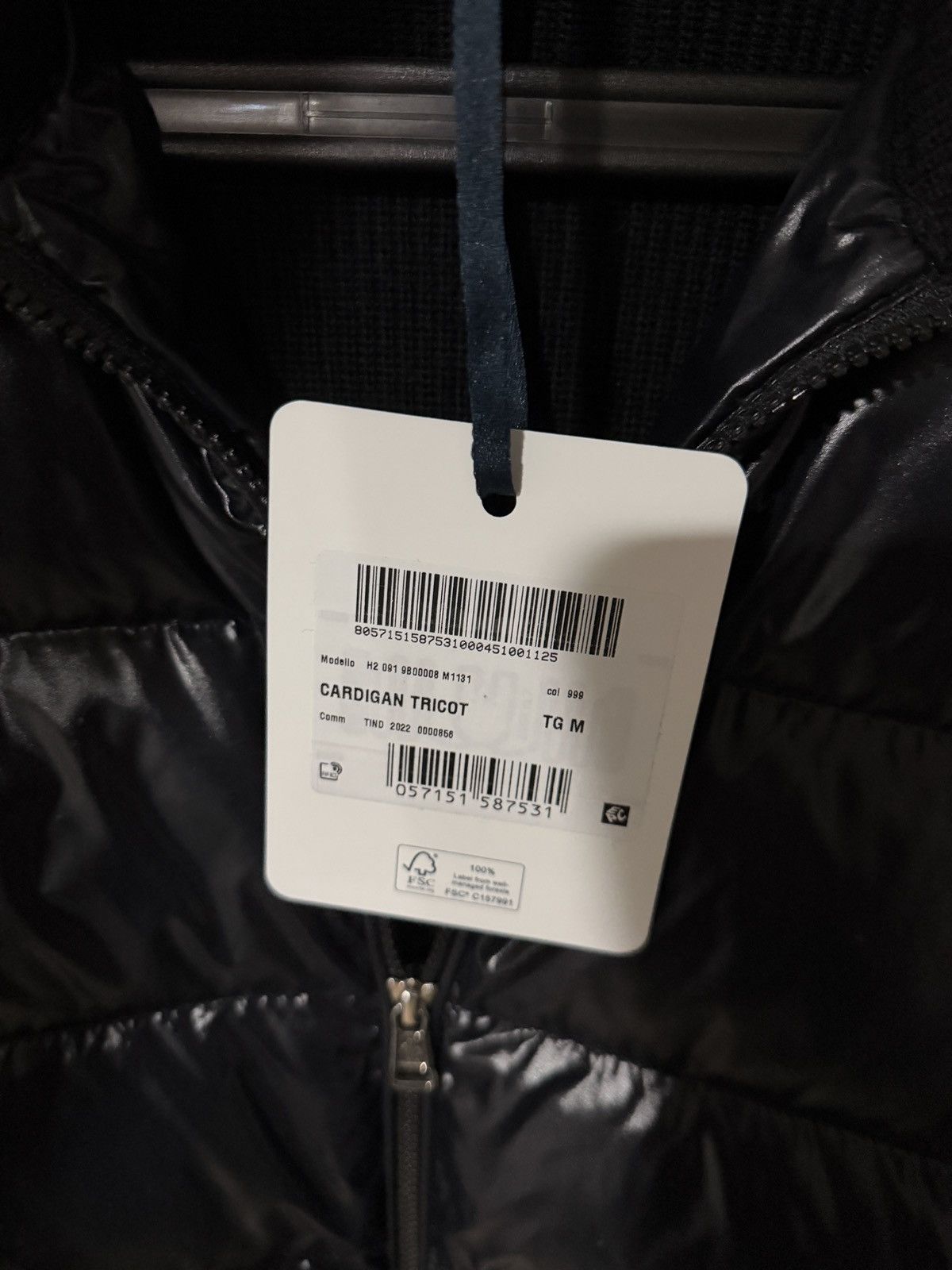 Moncler Moncler Padded Down Cardigan Jacket Size US M / EU 48-50 / 2 - 6 Thumbnail