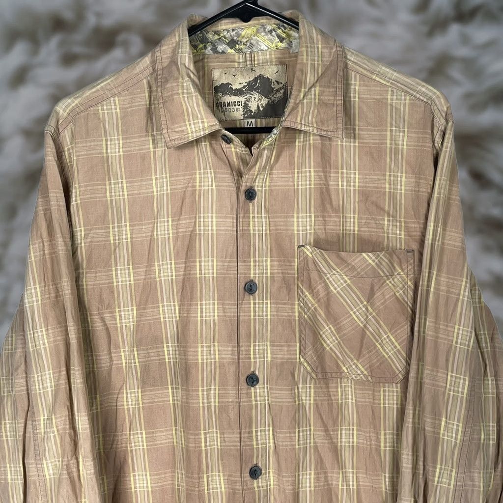 Gramicci Gramicci Shirt Men’s M Medium Multi Color Plaid Long Sleeve Button Up Flannel Size US M / EU 48-50 / 2 - 1 Thumbnail