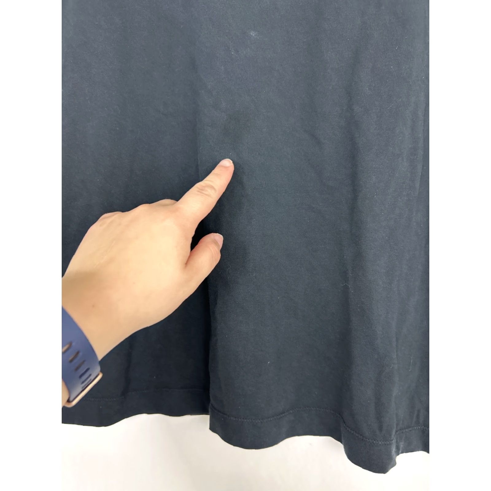 Nike Nike Air Logo Long Sleeve T Shirt Womens XL Black Regular Fit Oversized Breathable Activewear Logo CZ4020 010 Size XL / US 12-14 / IT 48-50 - 6 Thumbnail