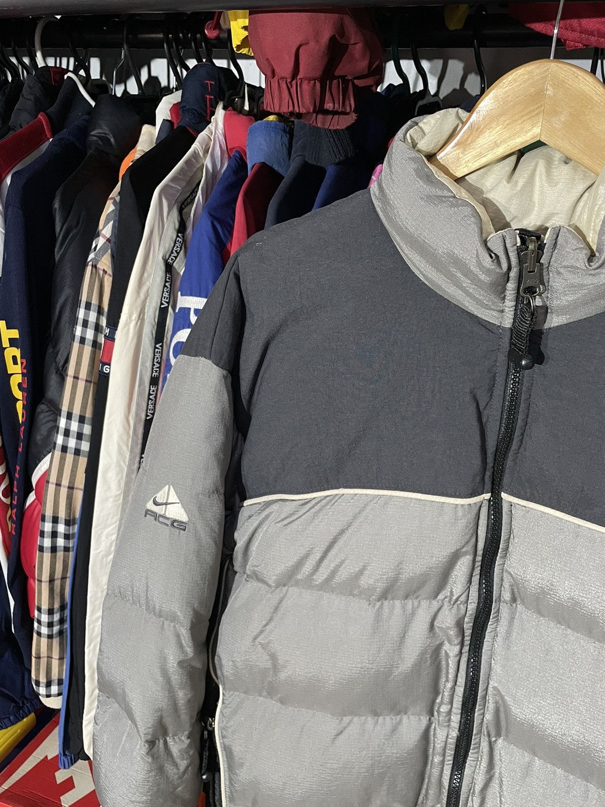 Nike × Nike ACG × Vintage Puffer Nike ACG Vintage Size US L / EU 52-54 / 3 - 3 Thumbnail