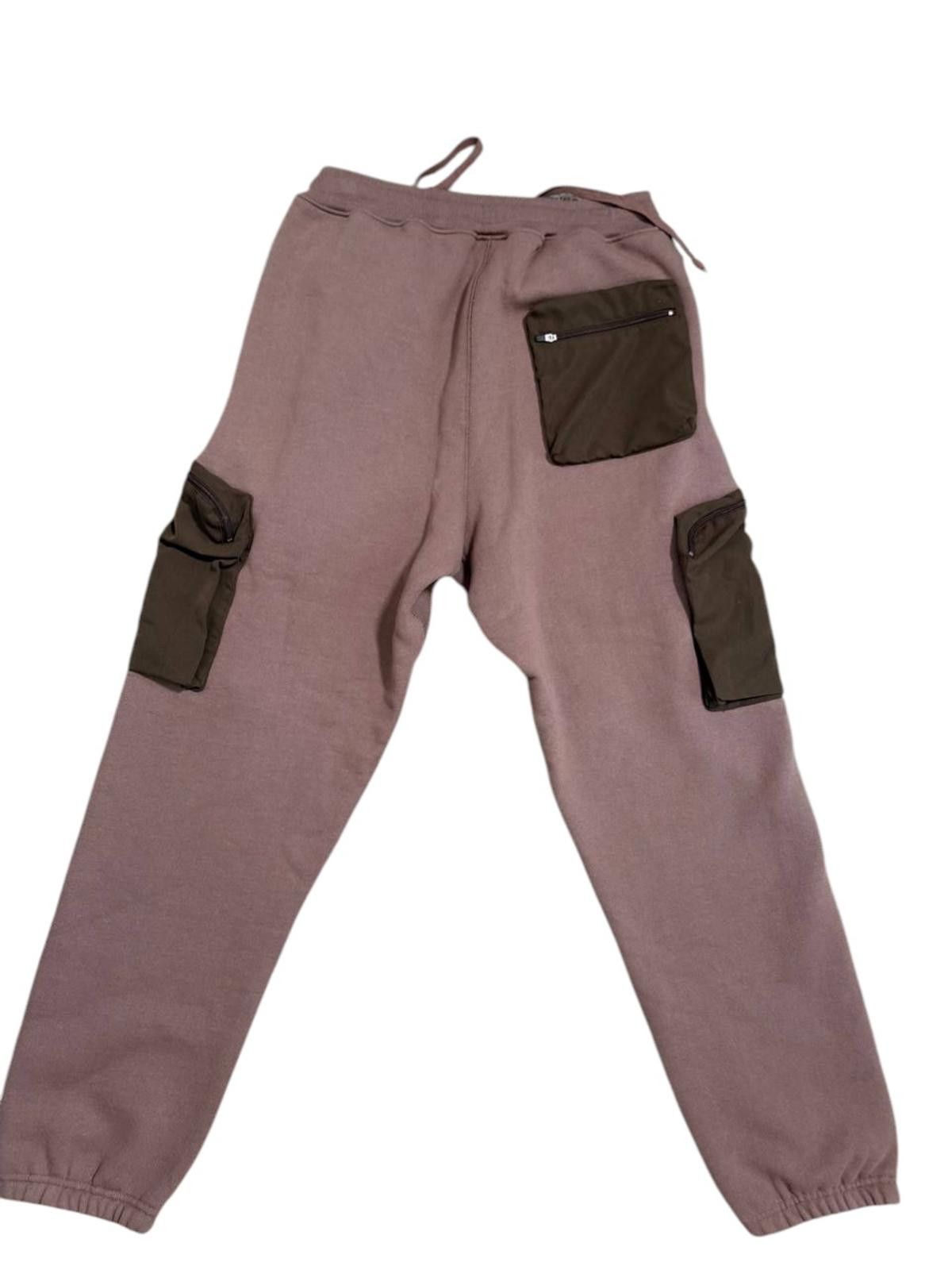 Undefeated Undefeated Cargo Sweatpants – Mauve/Olive – Size XS Size US 28 / EU 44 - 2 Thumbnail