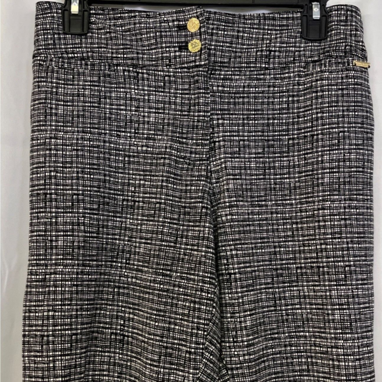 Anne Klein Anne Klein Women's Blk/White Dress Pants/Trousers Sz S SKU 4 Size 28" / US 6 / IT 42 - 2 Thumbnail