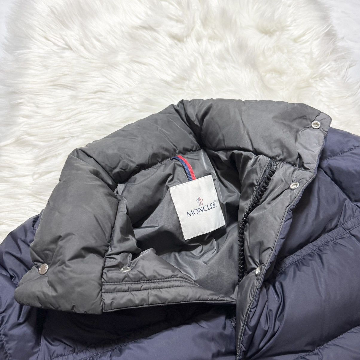 Moncler Authentic Moncler BREL Puffer Down Jacket 0 Dark Navy Size US XS / EU 42 / 0 - 16 Thumbnail