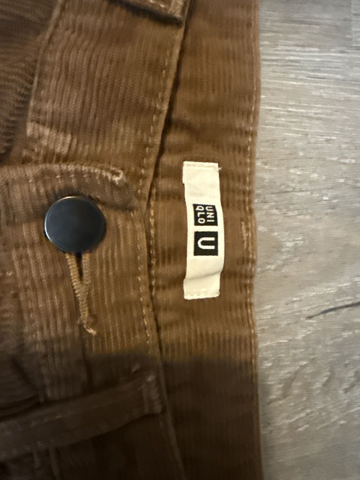 Uniqlo Uniqlo Brown Corduroy Pants Size 32 Minimal Streetwear Size US 32 / EU 48 - 3 Thumbnail