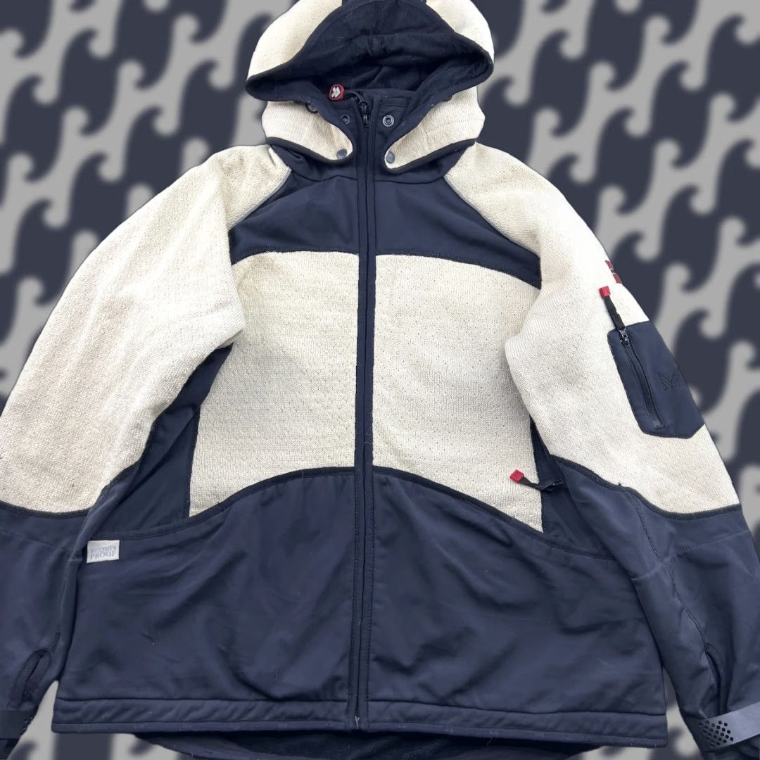 Dale Of Norway Dale Of Norway Gautefall Windstopper Wool Jacket Womens XL Full Zip Weatherproof Wind-Resistant Water Resistant Multicolor Jacket Womens XL Size XL / US 12-14 / IT 48-50 - 1 Thumbnail