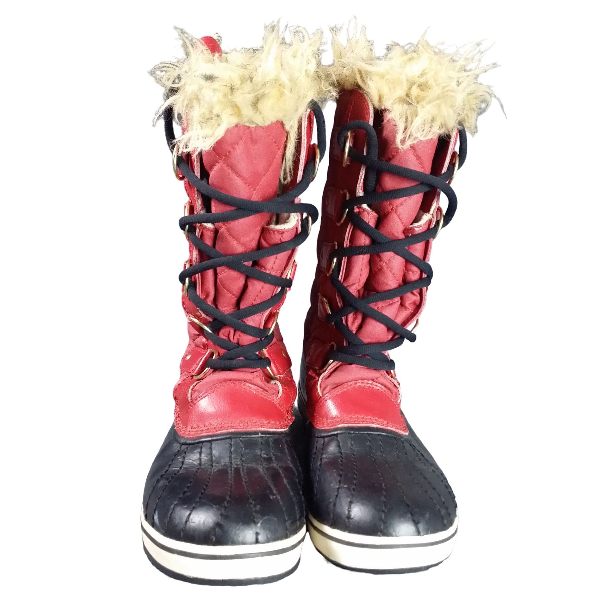 SOREL Sorel Torfino Winter Boots Women Sz 7 Waterproof Faux Fur La Size US 7 / IT 37 - 3 Thumbnail