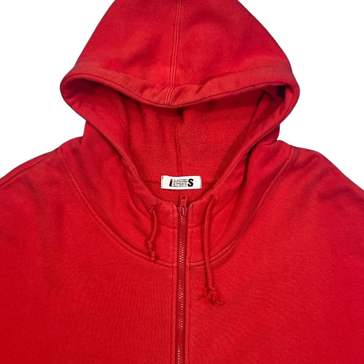 Issey Miyake ISSEY MIYAKE 80's Vintage I.S. Back Logo Zip-Up Sweat Hoodie Size US M / EU 48-50 / 2 - 3 Thumbnail