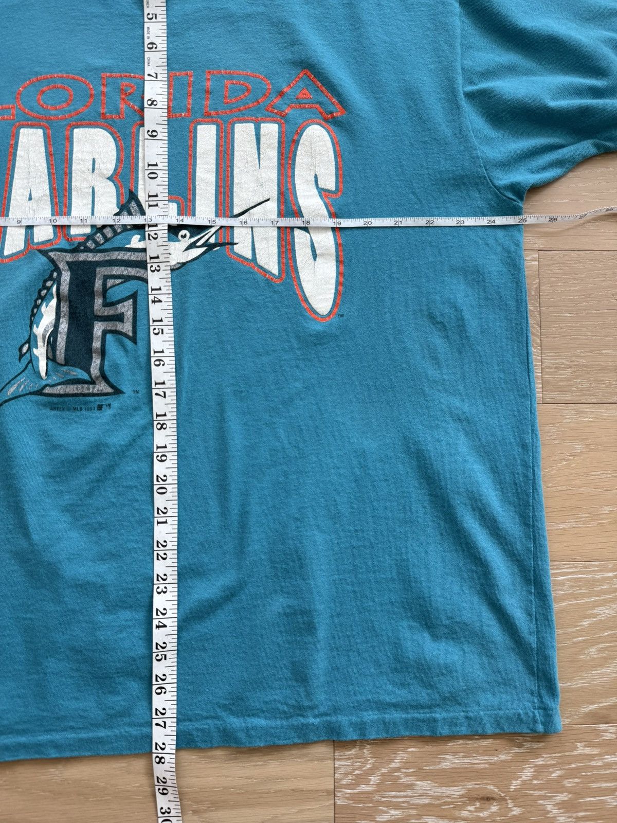 MLB Vintage ‘93 Florida Marlins MLB Shirt Size US XL / EU 56 / 4 - 4 Thumbnail